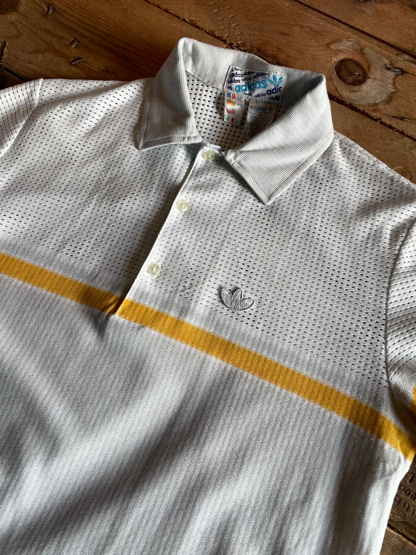 Rare Vintage Adidas Ventex Polo shirt (M)