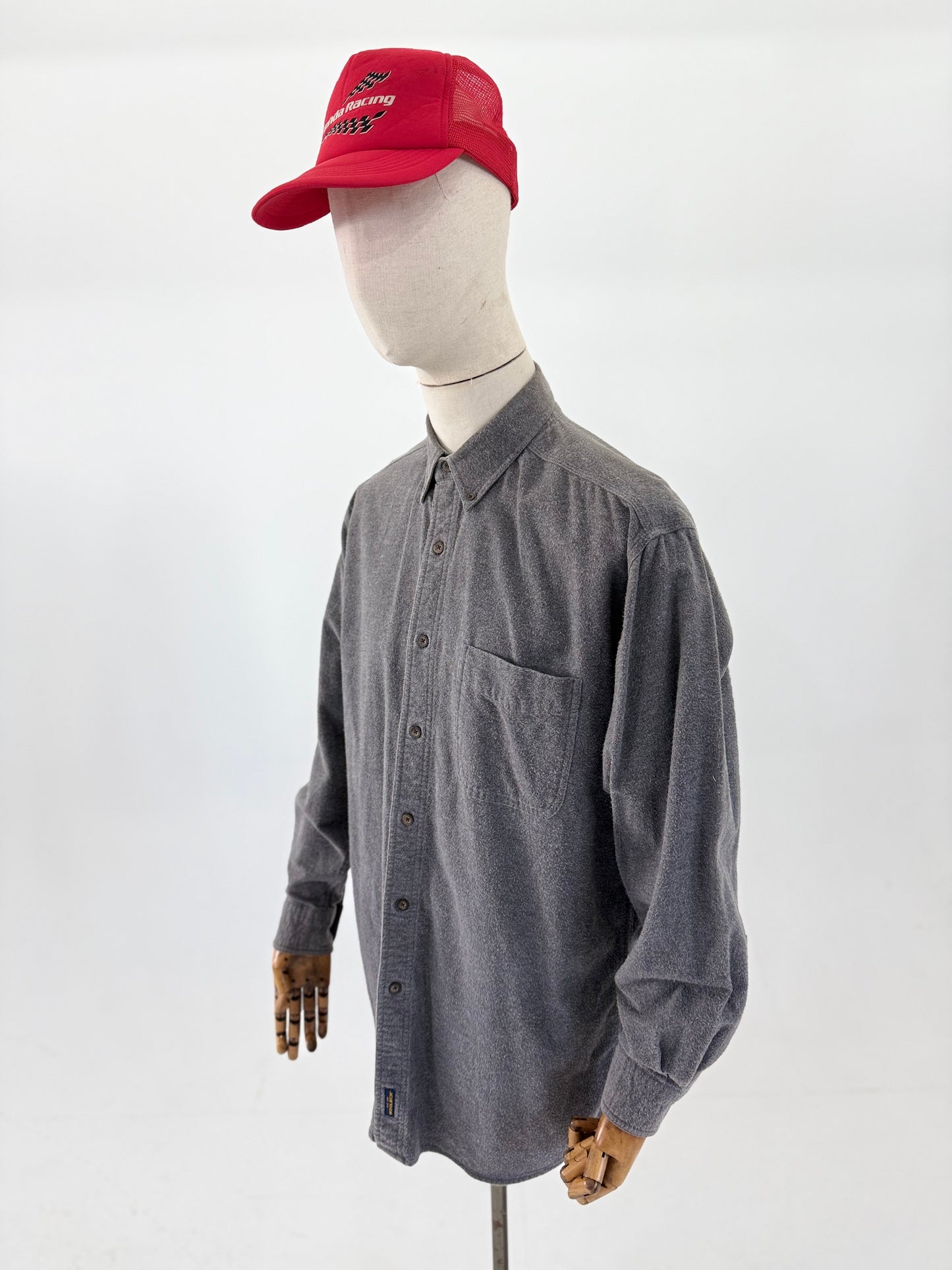 Vintage Woolrich Woollen mills Fleece overshirt - Large