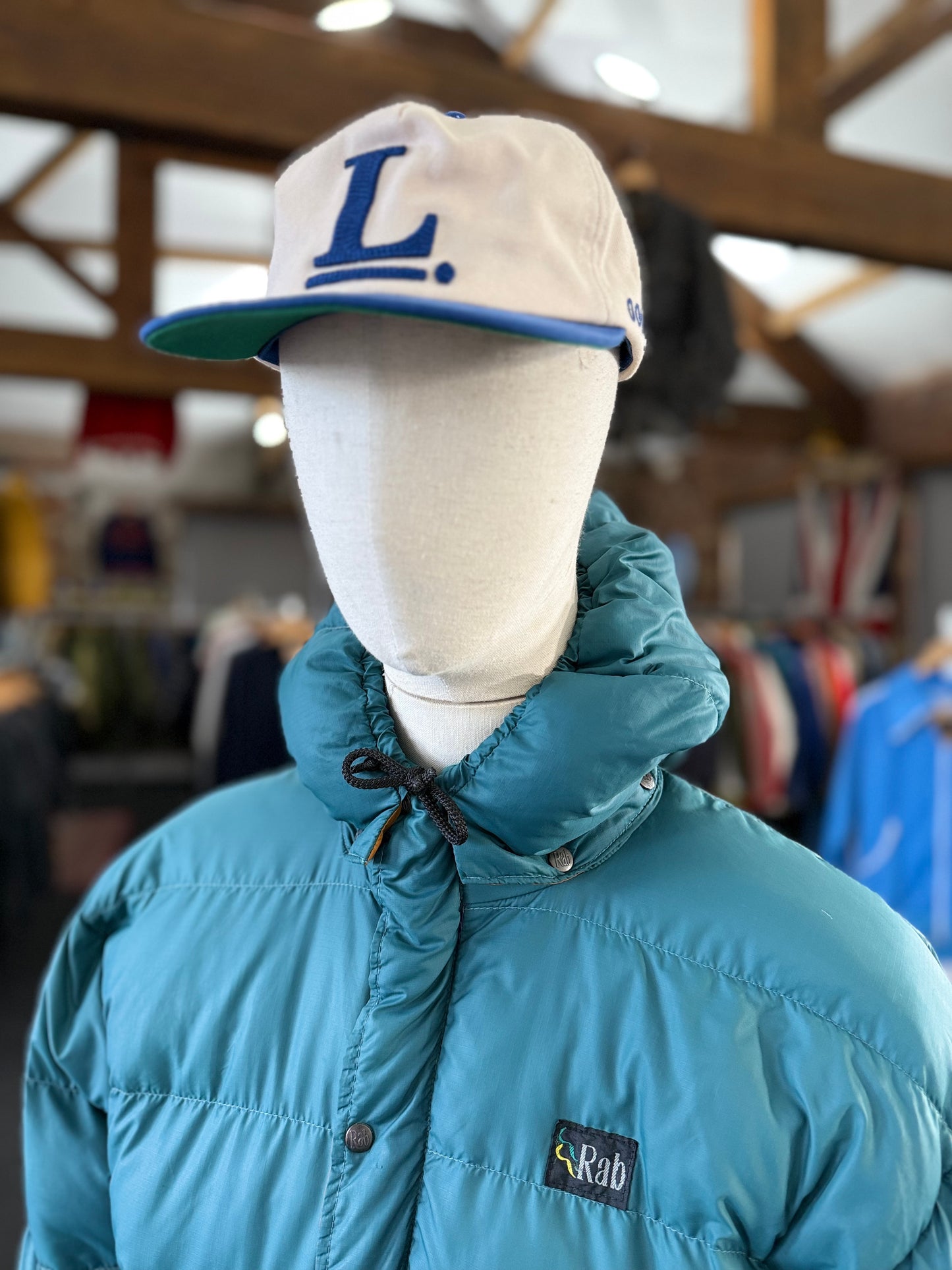 Vintage 90s Rab Pertex Duck down puffer jacket