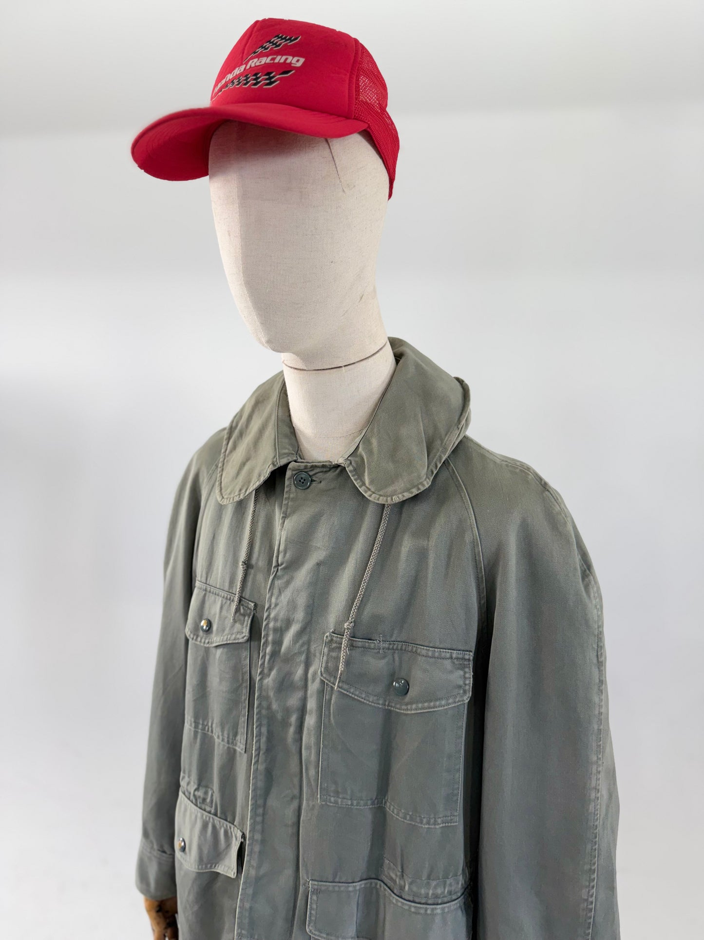 1956 dated U.S Airforce OG-107 Sateen deck jacket - (M)