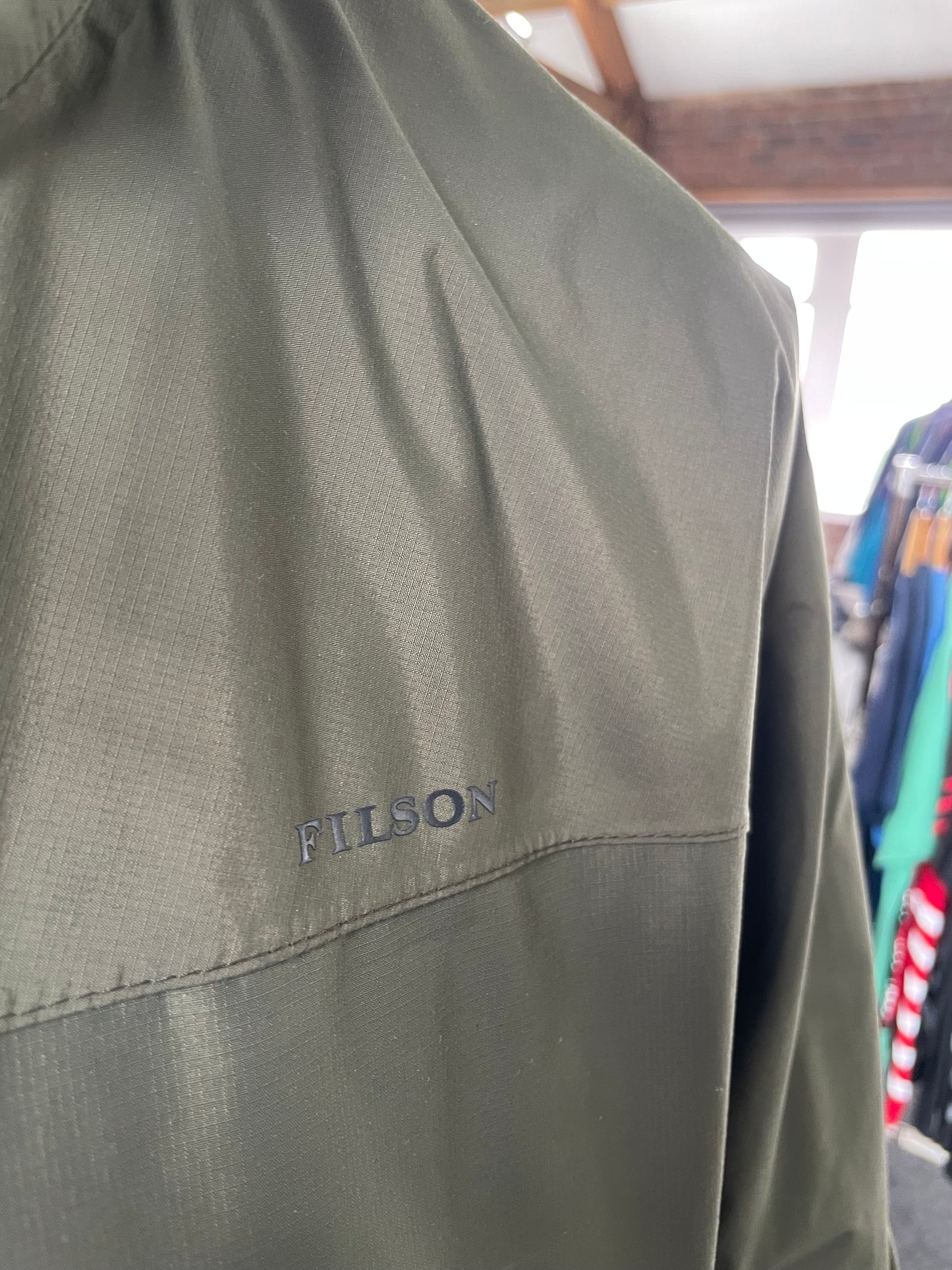 Filson Swiftwater Pullover rain jacket (XL)