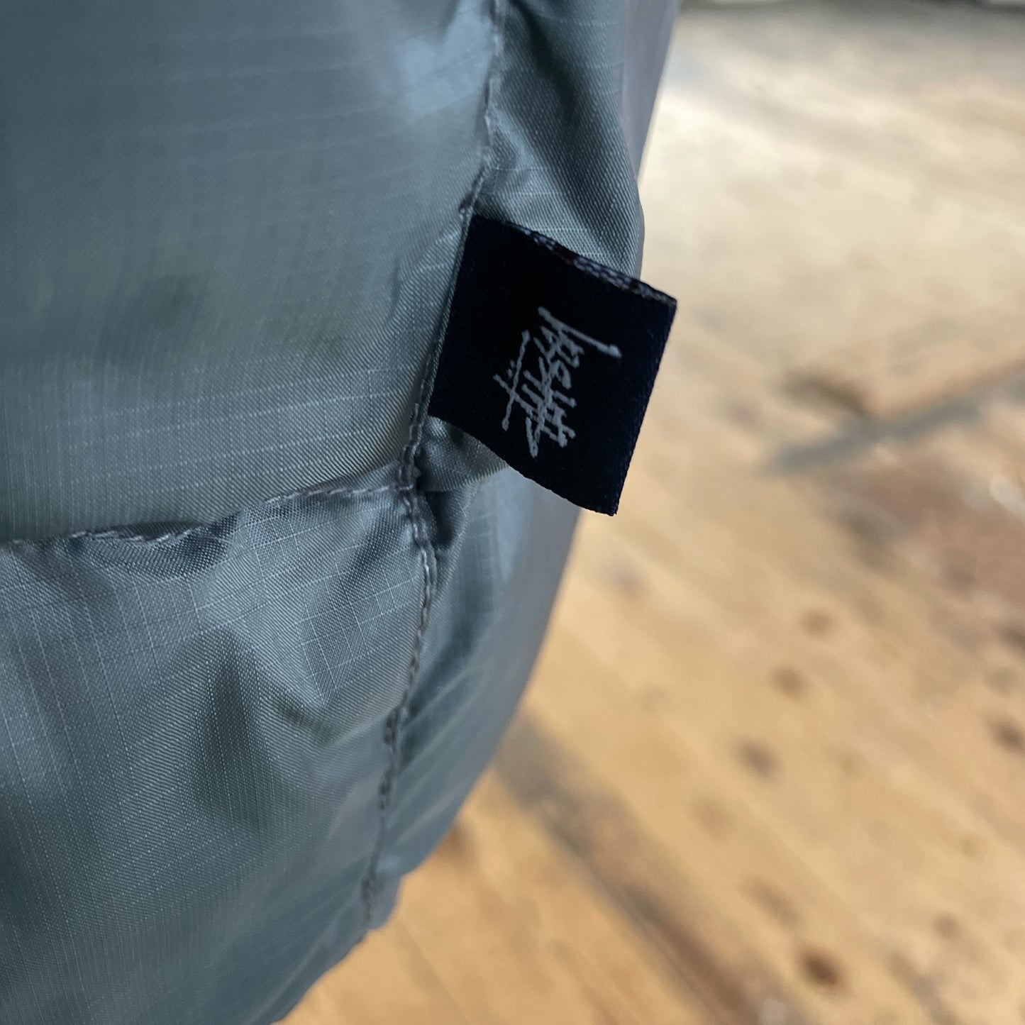 90s Stussy down overshirt / jacket (XL)