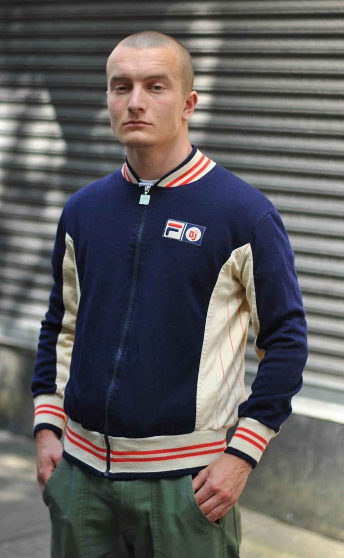 Original 1980s Fila BJ Bjorn Borg Settanta MK1 track jacket - GB40