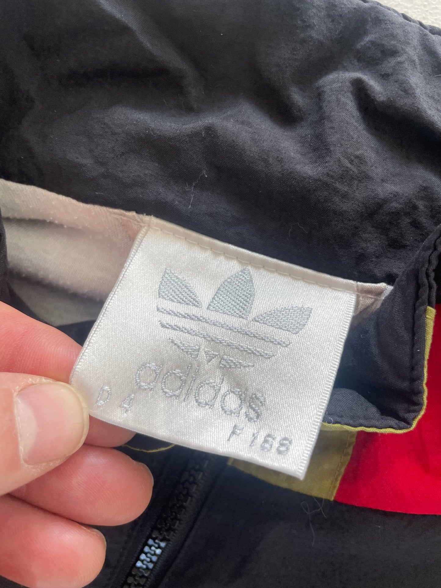Rare 90s Adidas Team Olympic track jacket windbreaker (M)