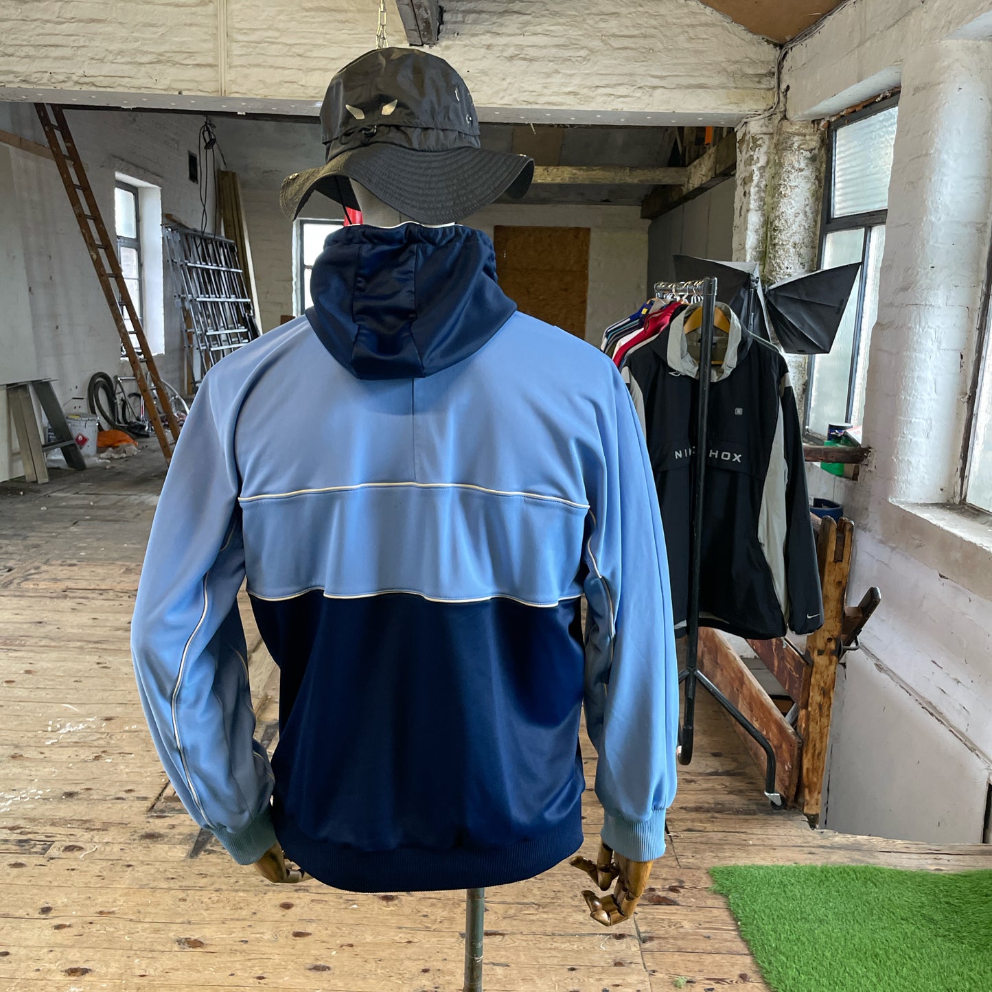 1980s Adidas Manhatten pull over track jacket - 52