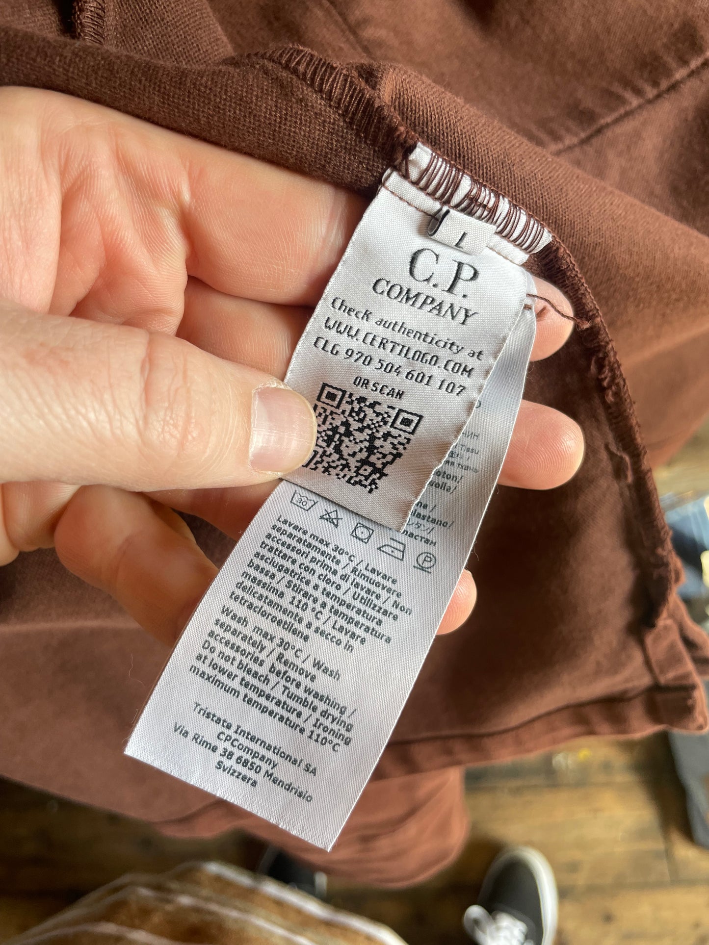 C.P Company Moleskin Overshirt (L)