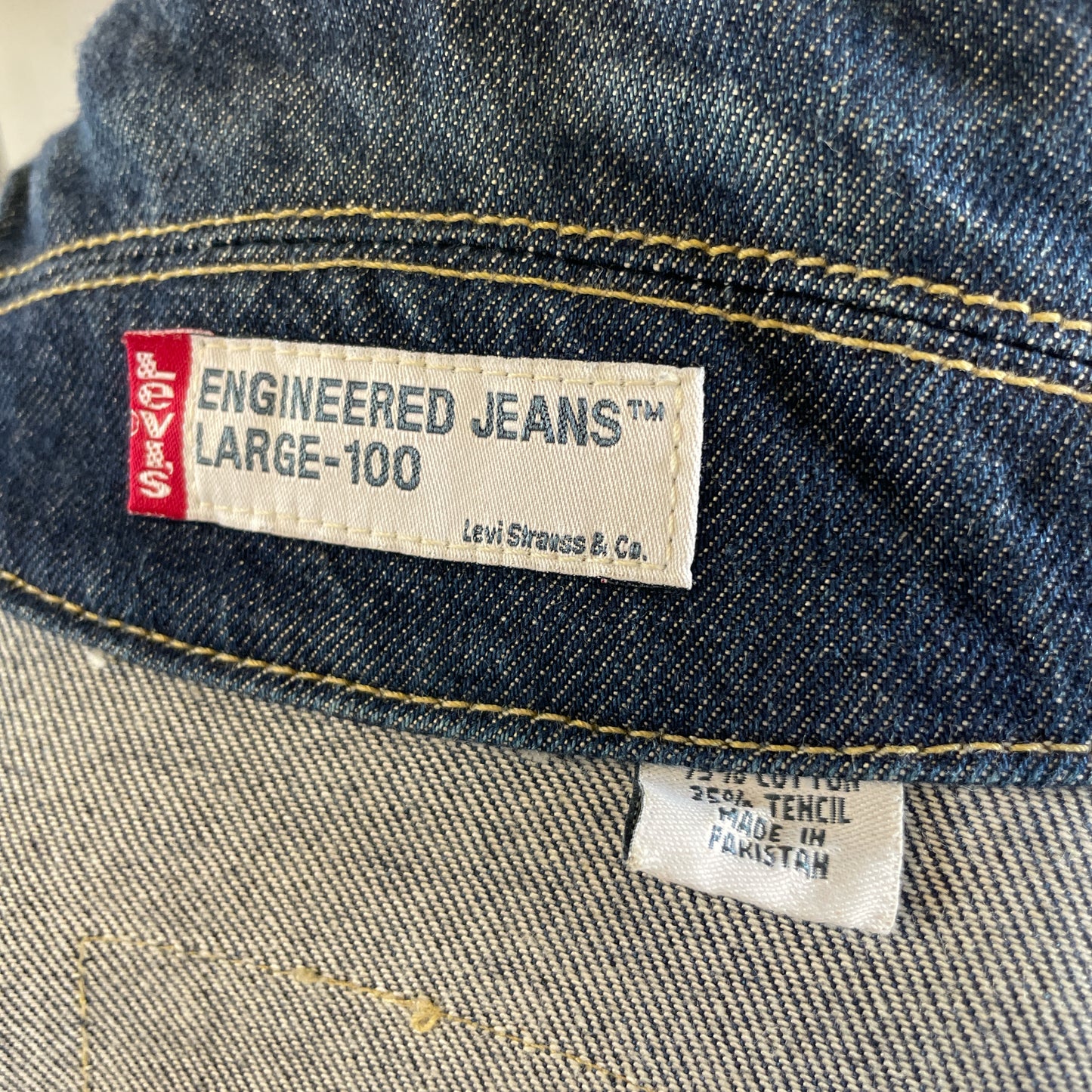 Levi’s Engineered ‘Twisted’ denim jacket (L)