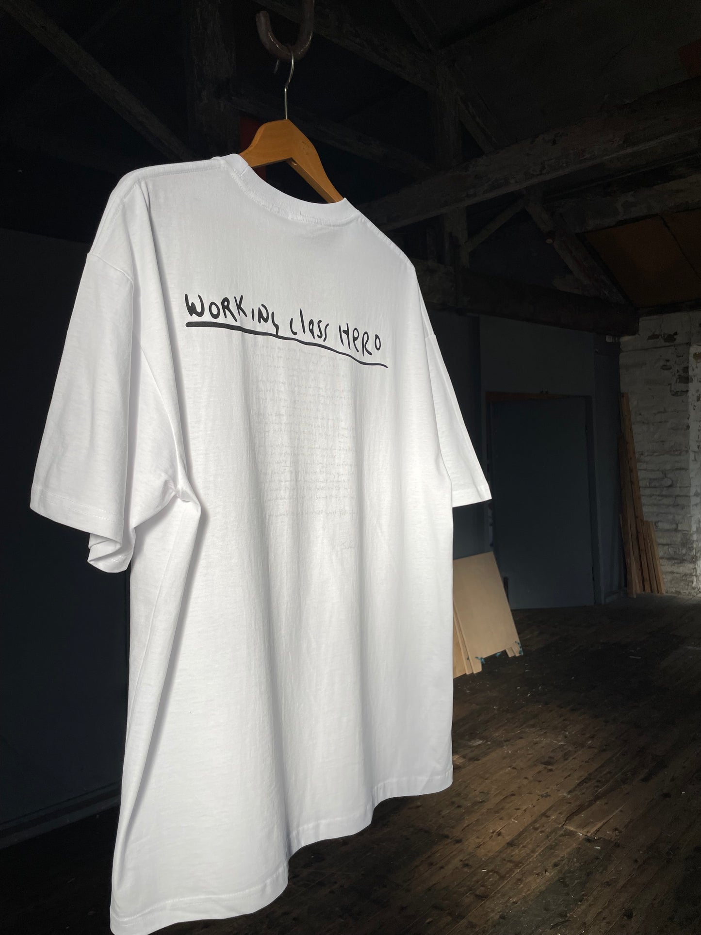 Working Class Hero Lennon Tshirt