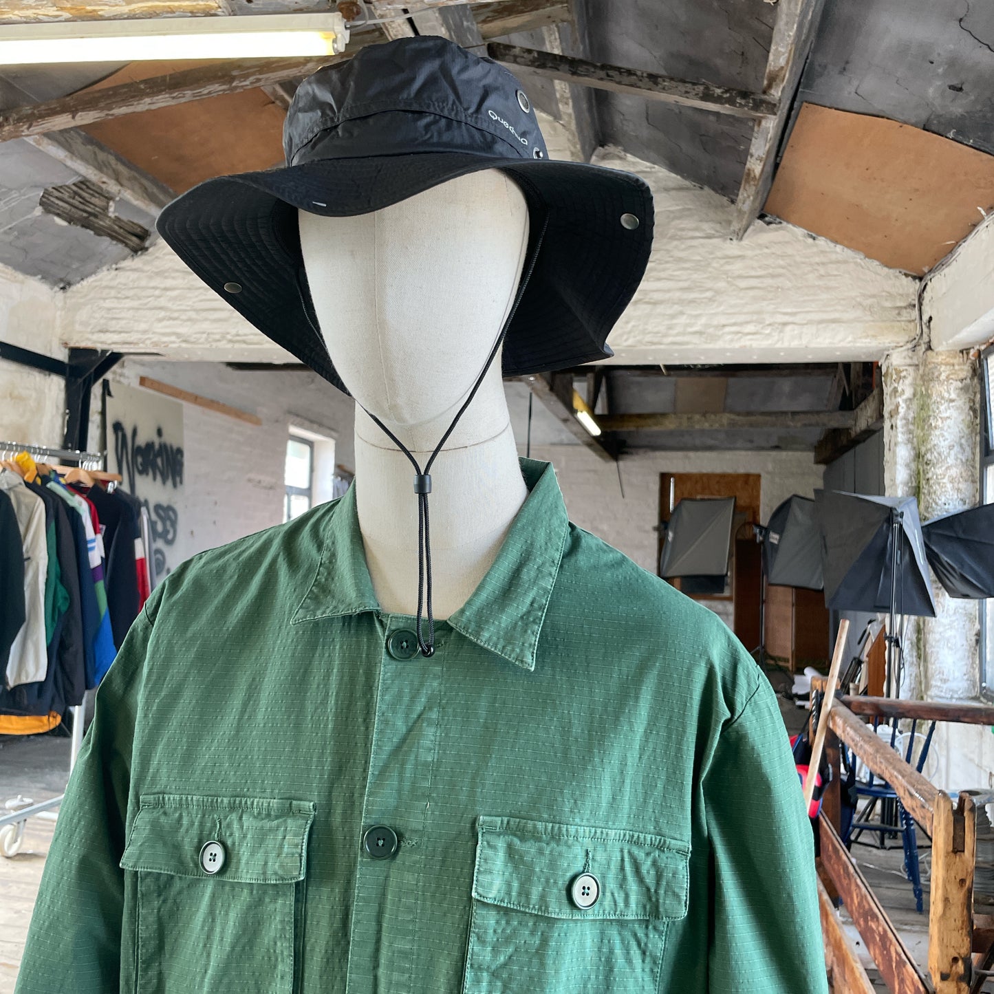 Far Afield 4 pocket ripstop overshirt / jacket - 5/XL