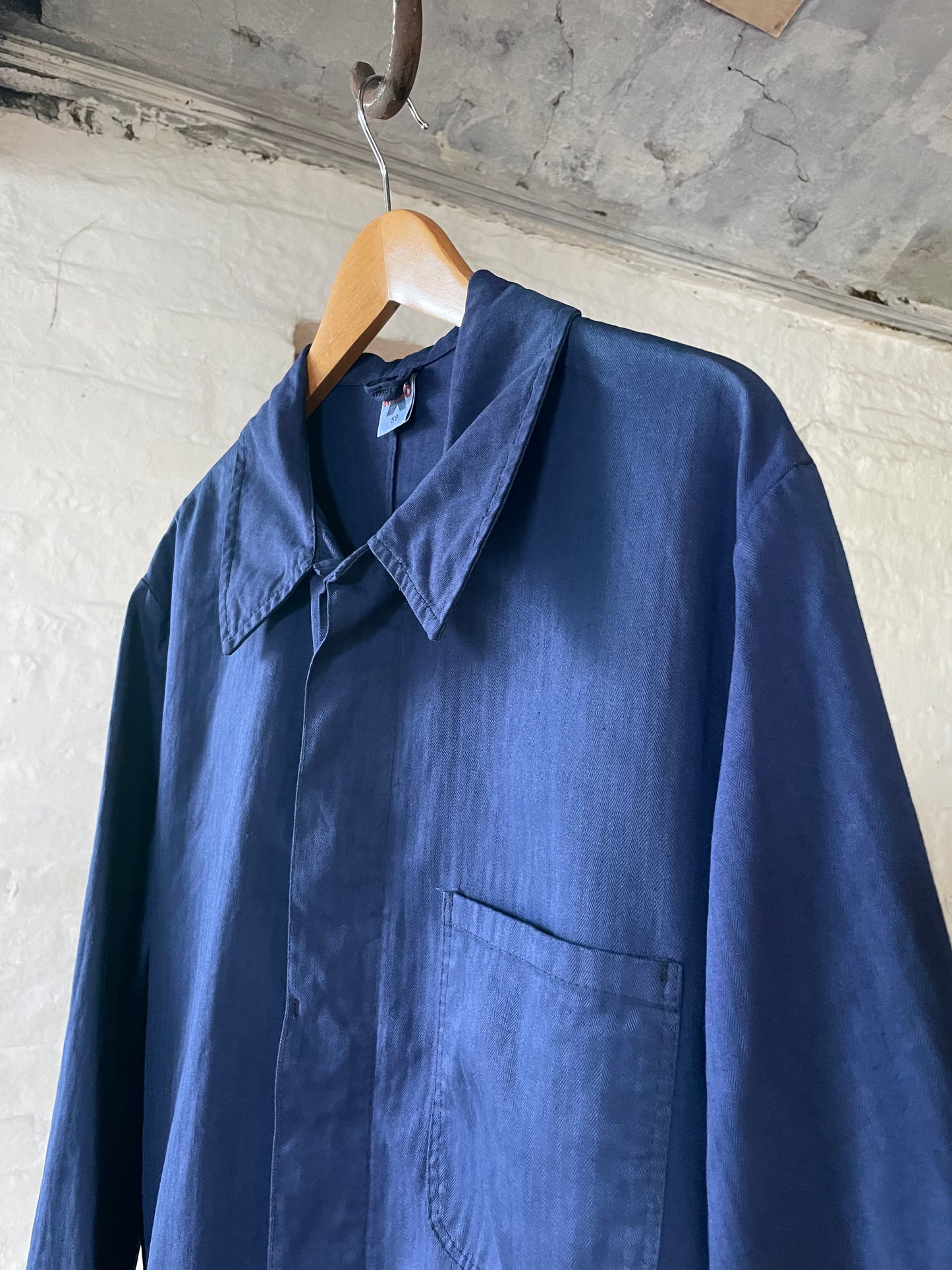 Herringbone Cotton chore shirt (XL)