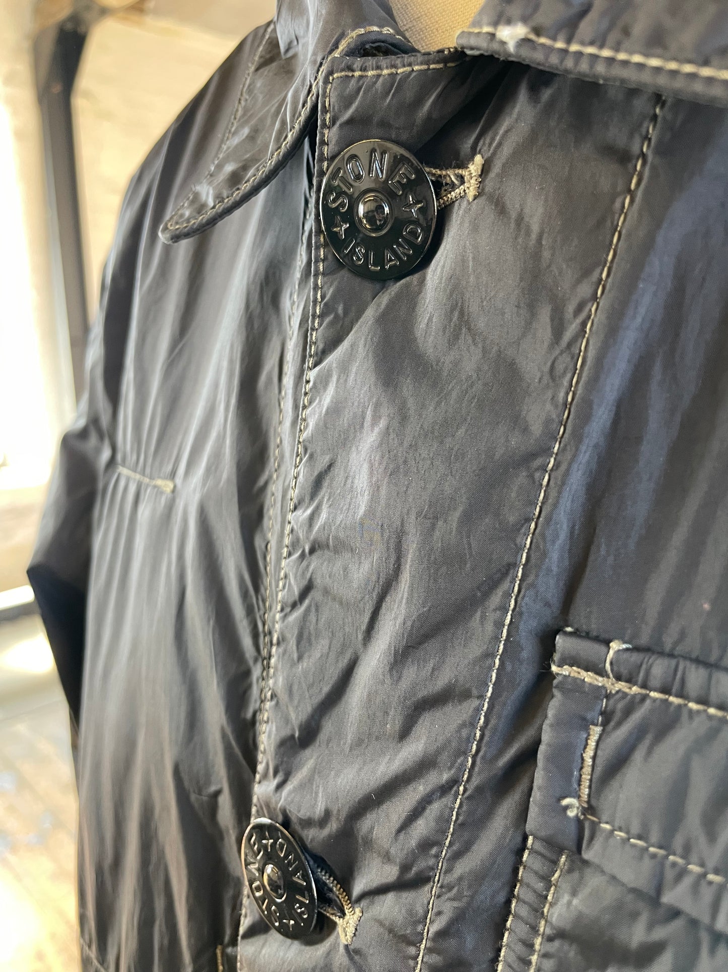 2011 Stone Island Nylon Metal work shirt (L)