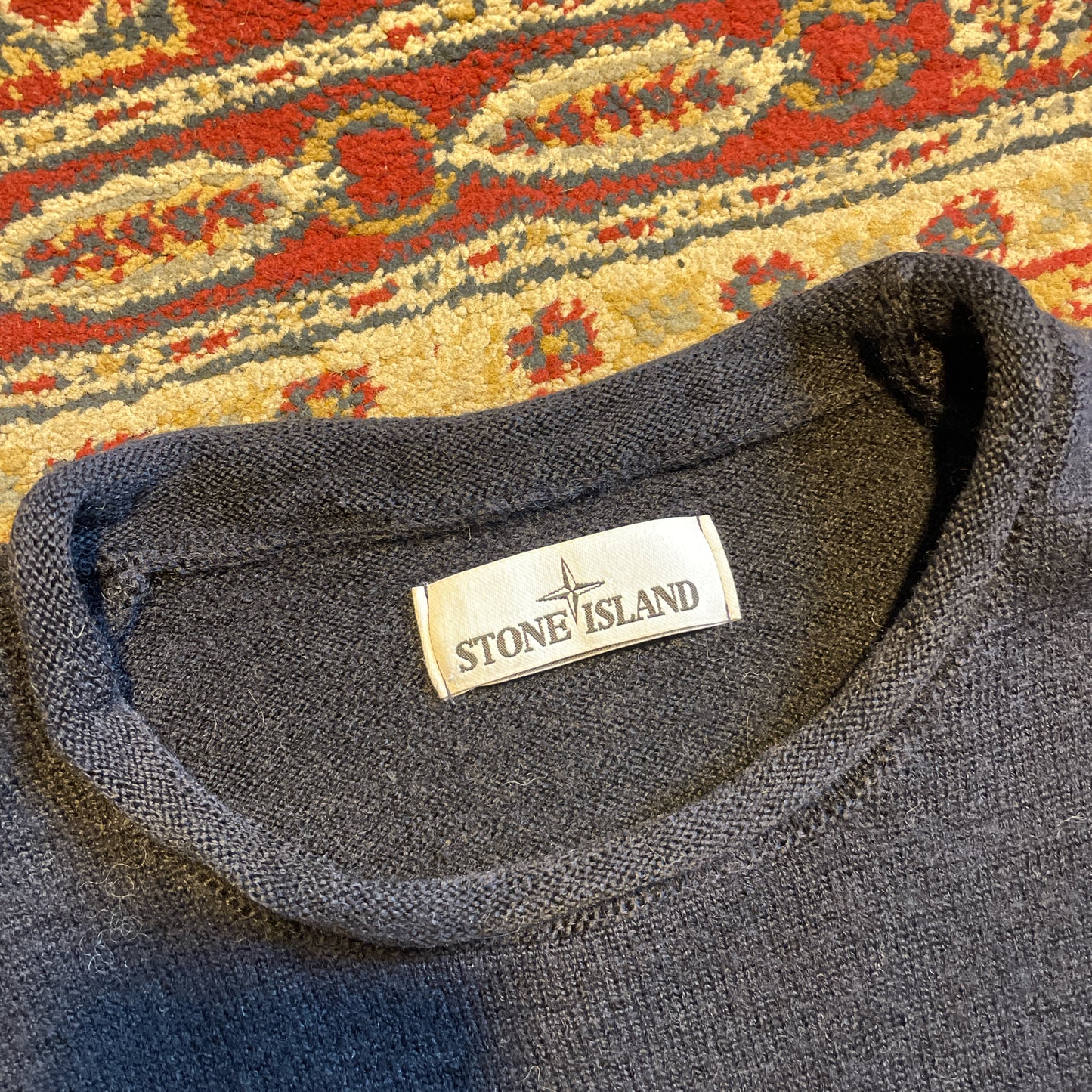 2010 Stone Island wool knitwear jumper  (XL)