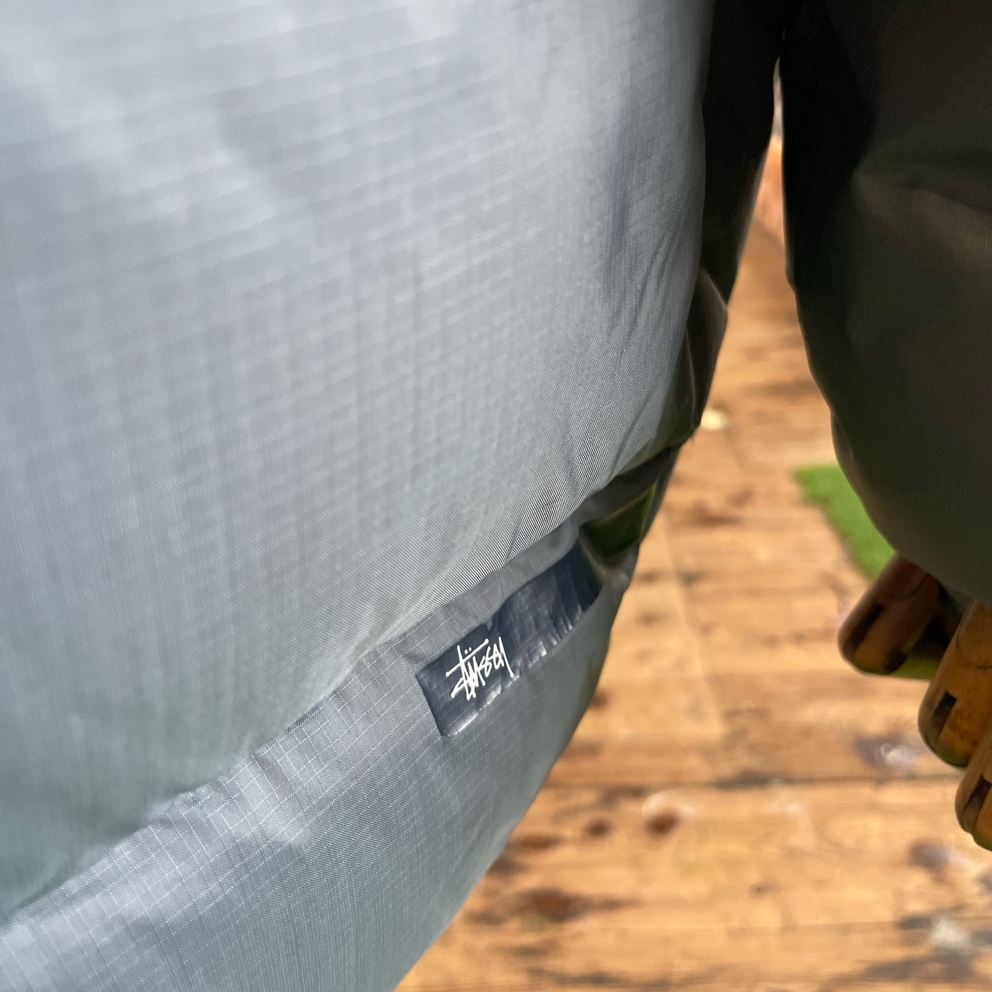 90s Stussy down overshirt / jacket (XL)