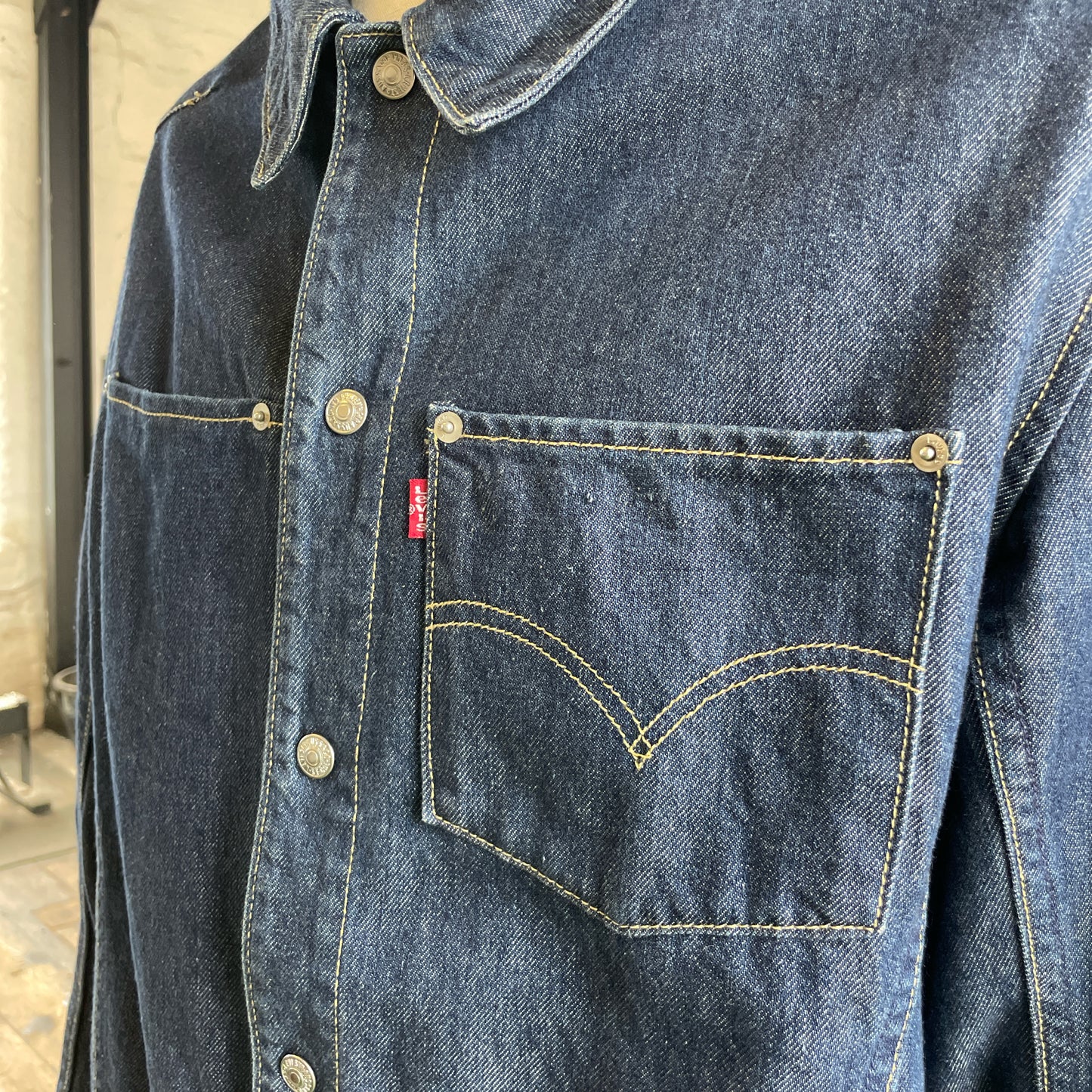Levi’s Engineered ‘Twisted’ denim jacket (L)