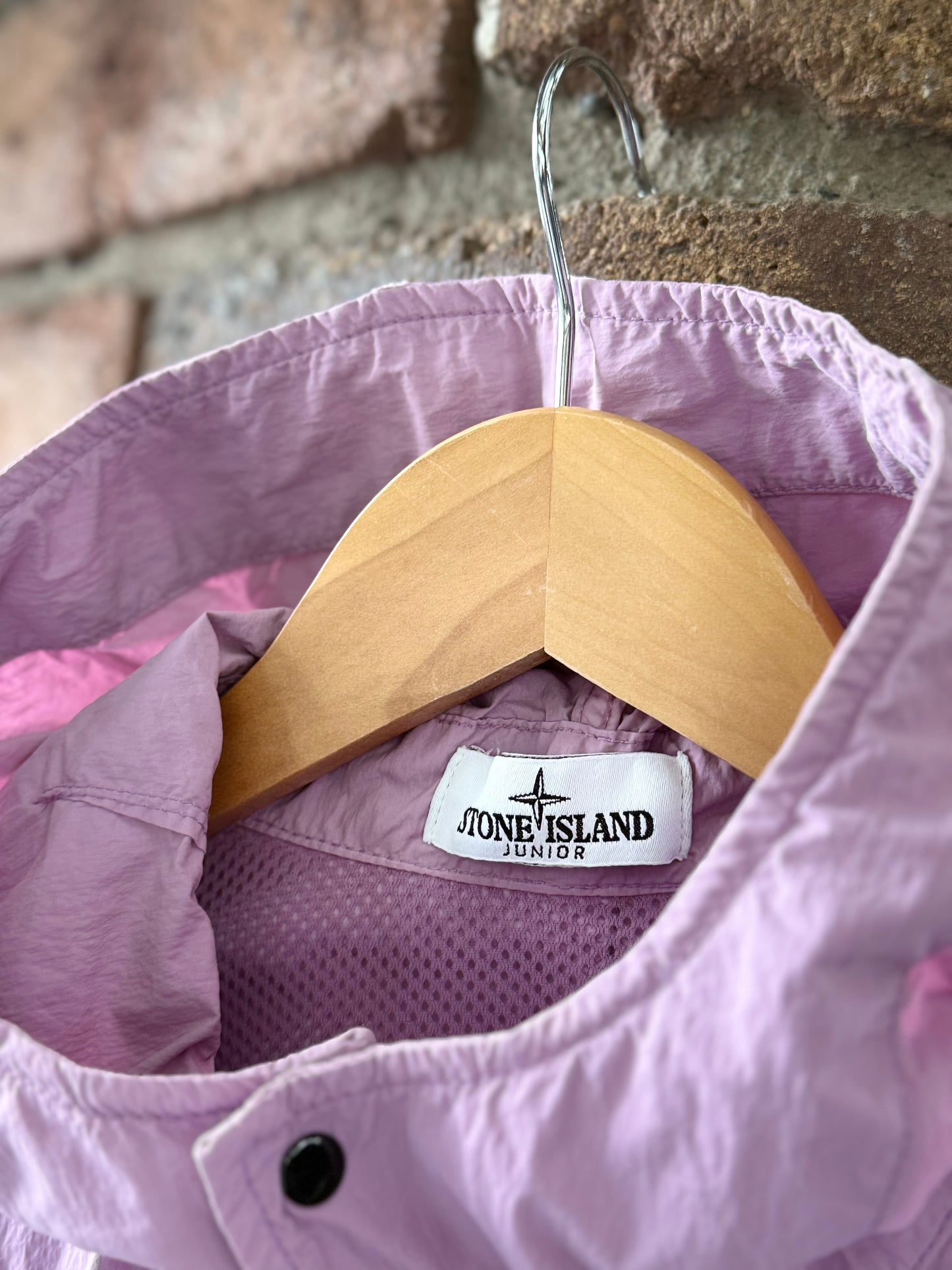 Stone Island Junior crinkle reps jacket (Age 14)