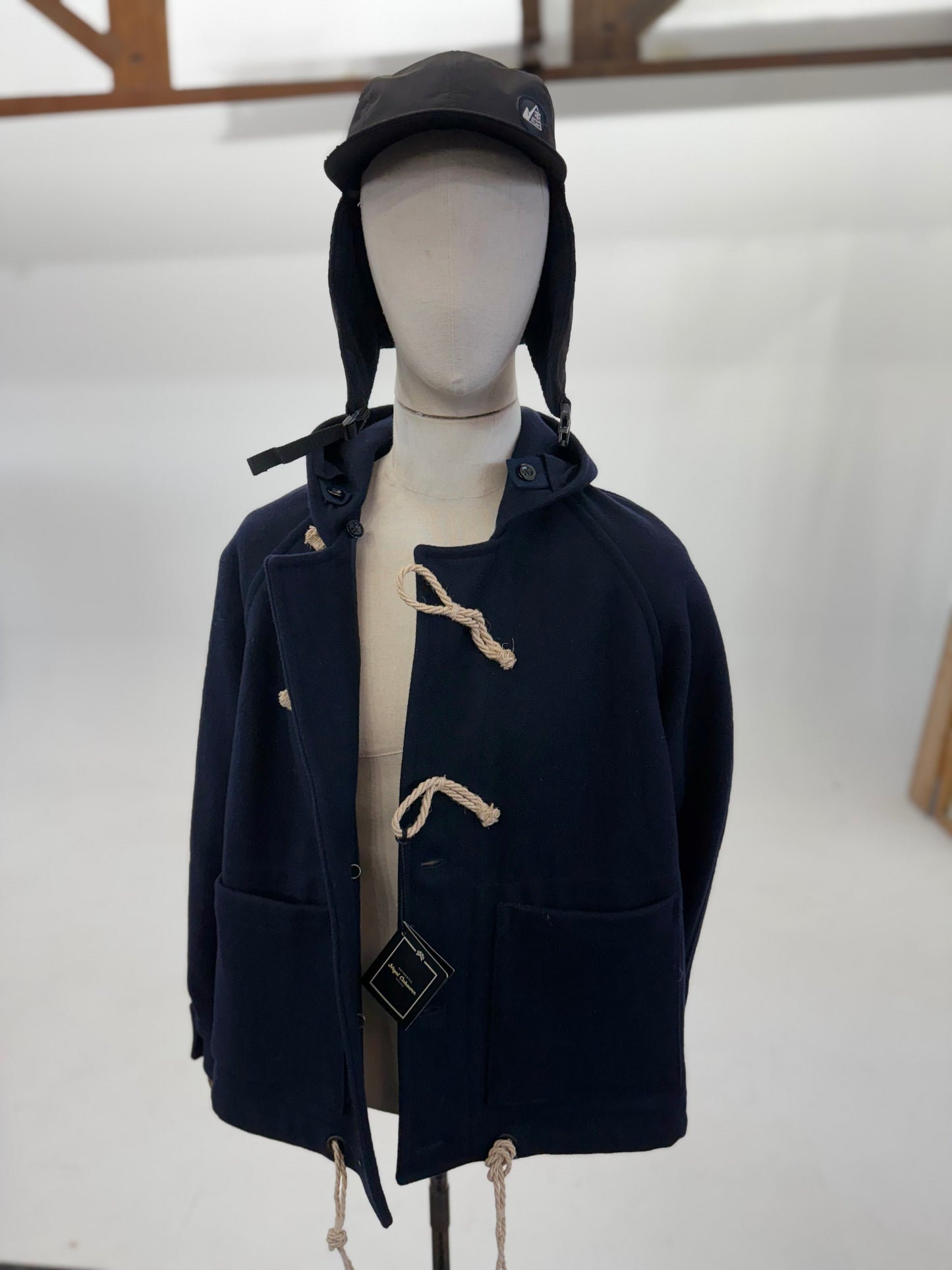 Gloverall X Nigel Cabourn short duffle coat (Size 2 - Medium)