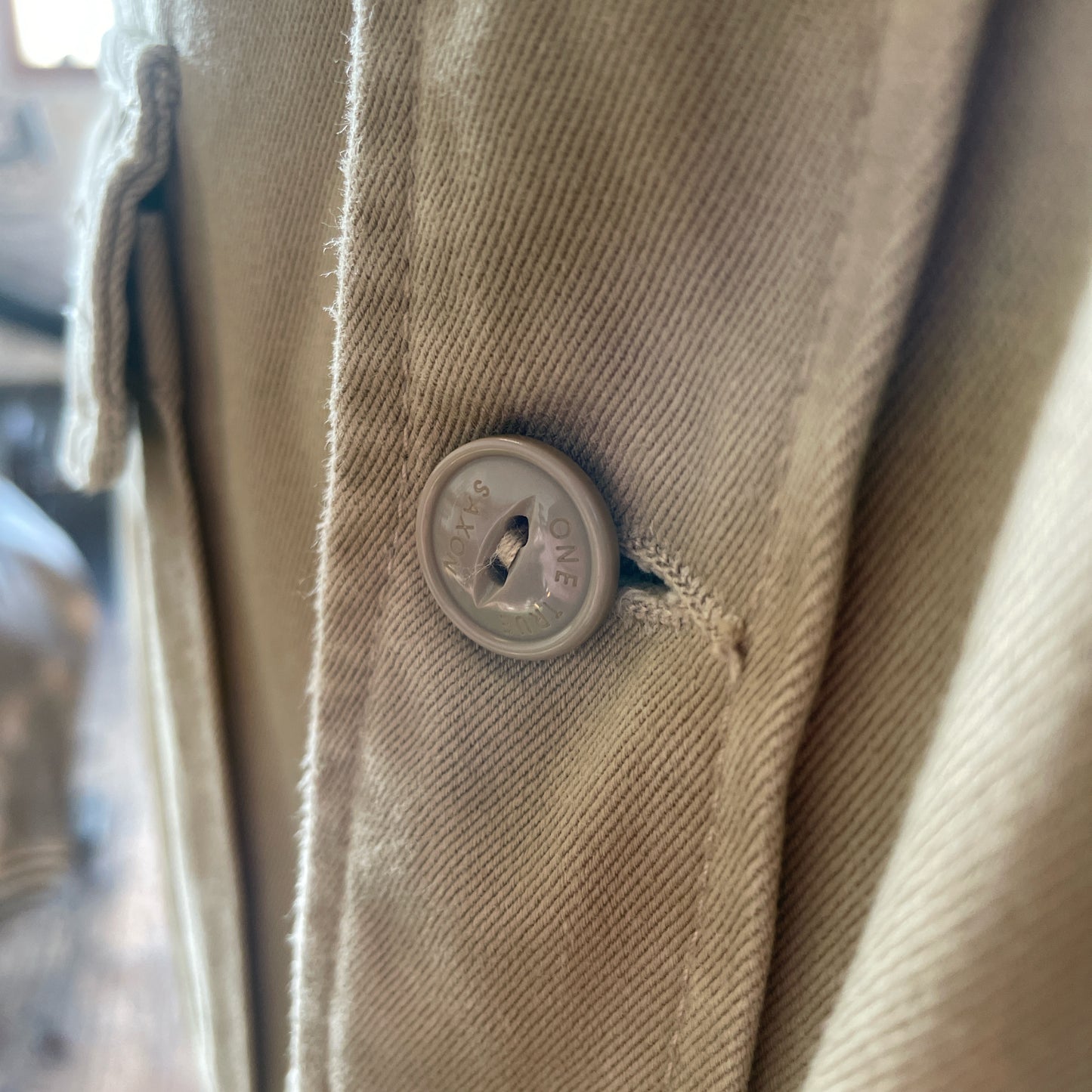 Late 90s One True Saxon Safari overshirt - (L)