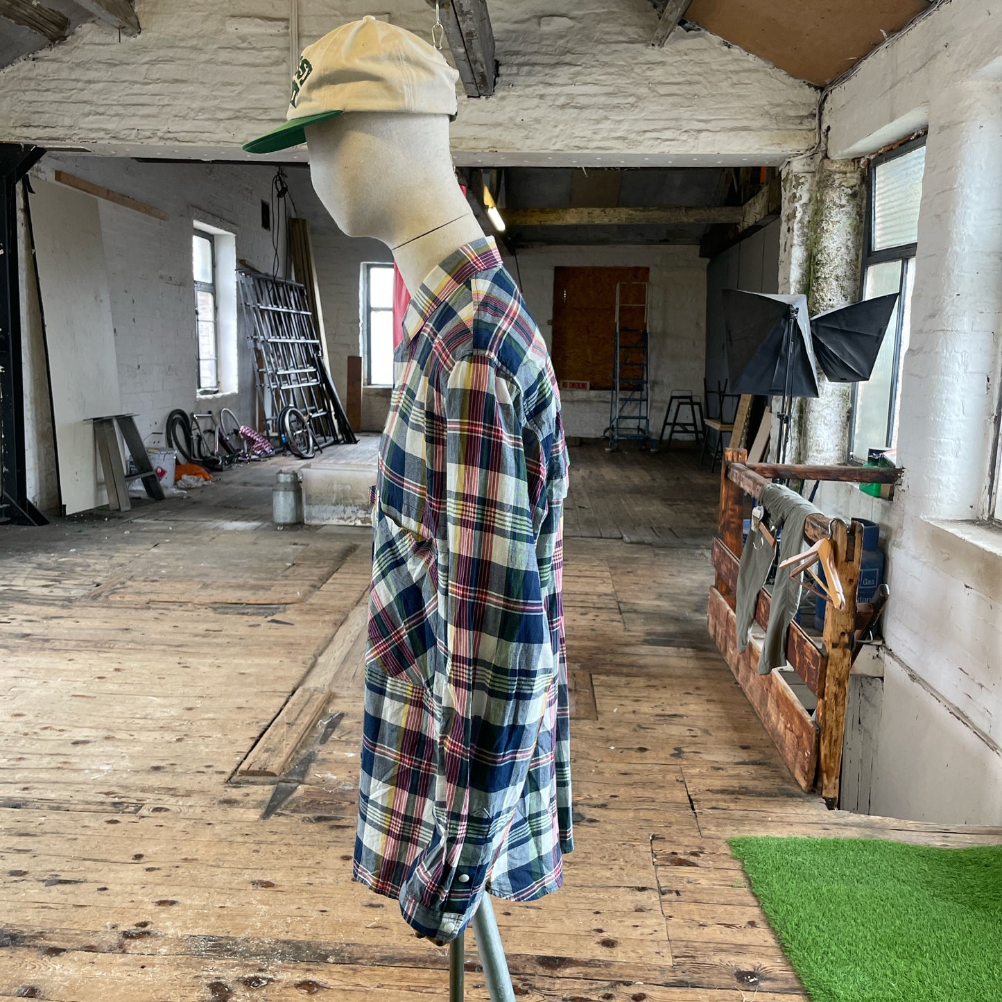 Manastash Madras check overshirt