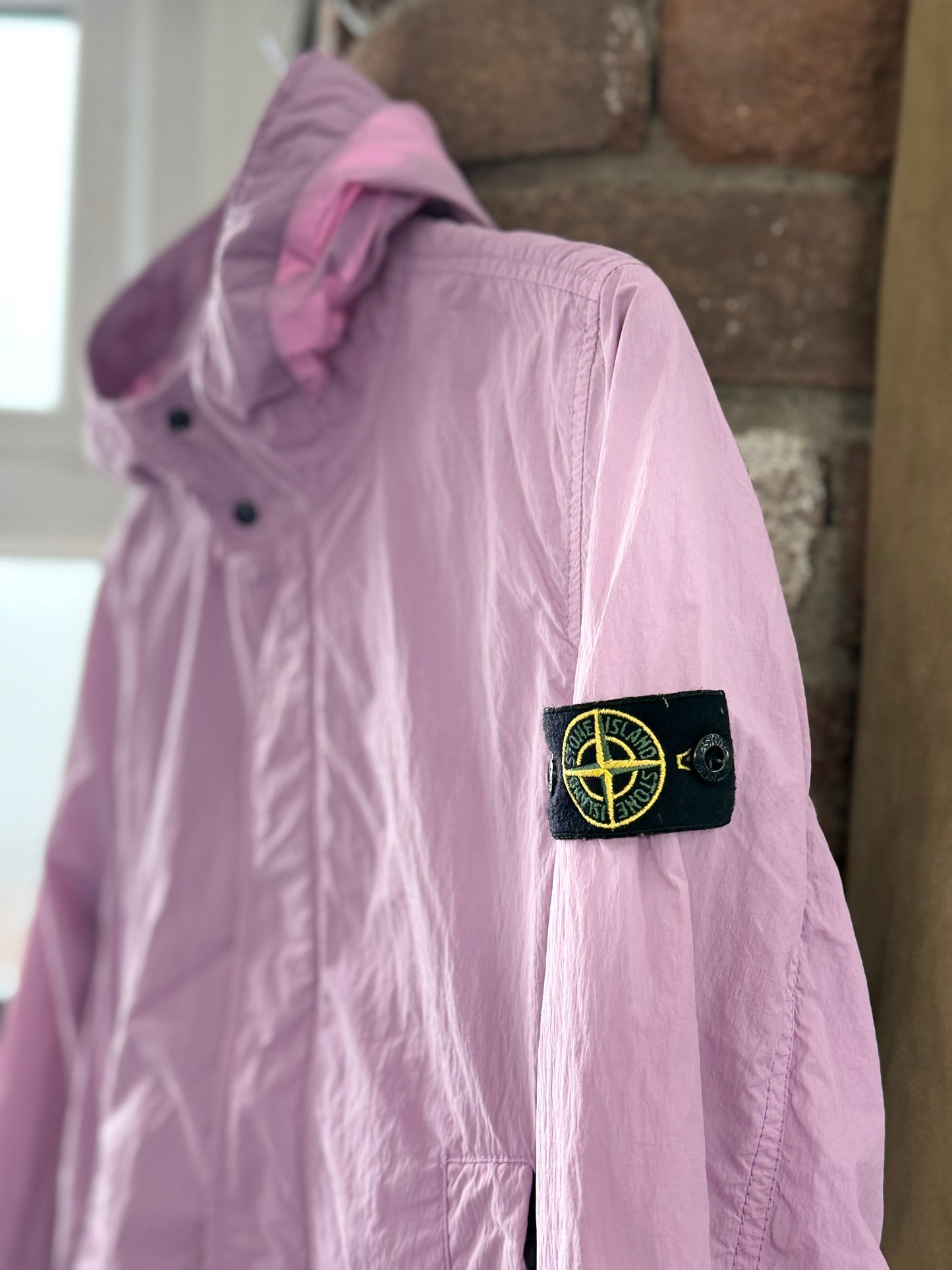 Stone Island Junior crinkle reps jacket (Age 14)