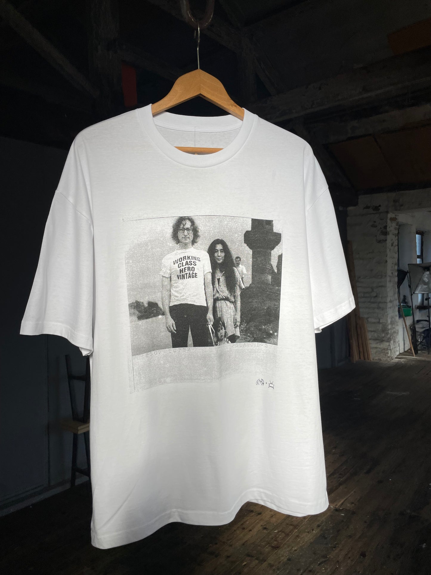 Working Class Hero Lennon Tshirt
