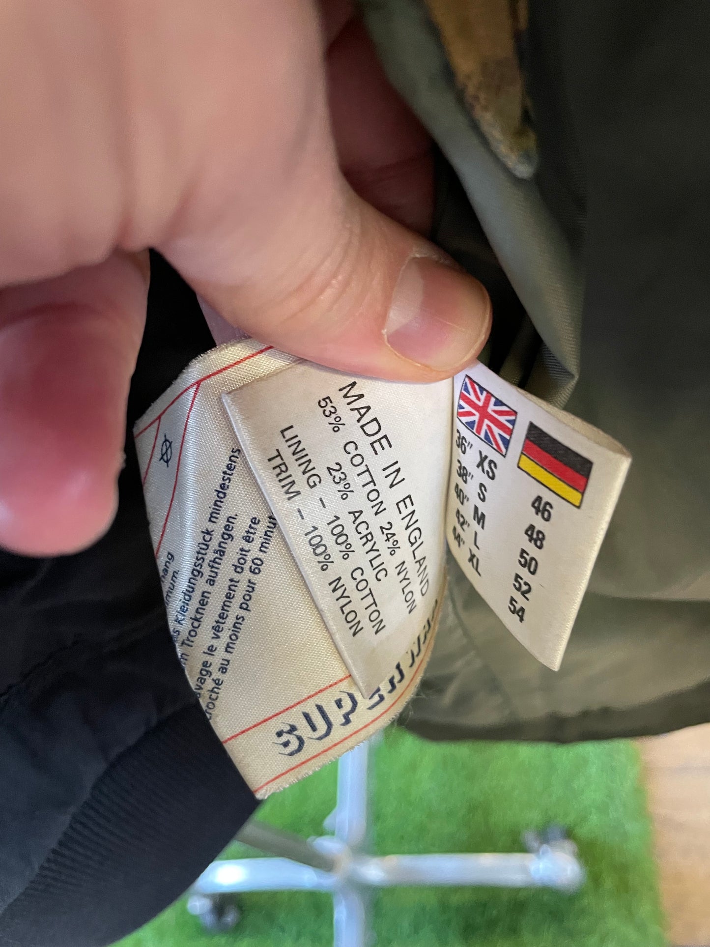 80s Ultimate Equipment Superwax jacket (L)