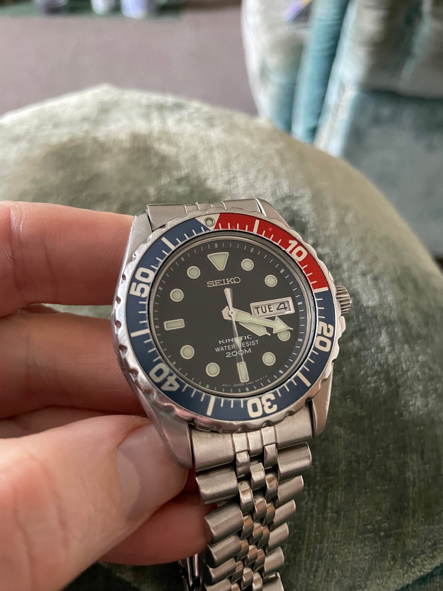 1999 Seiko ‘Pepsi’ Divers watch