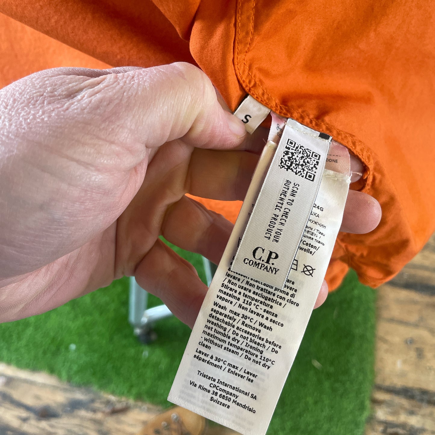 C.P Company Google lens shirt (small)