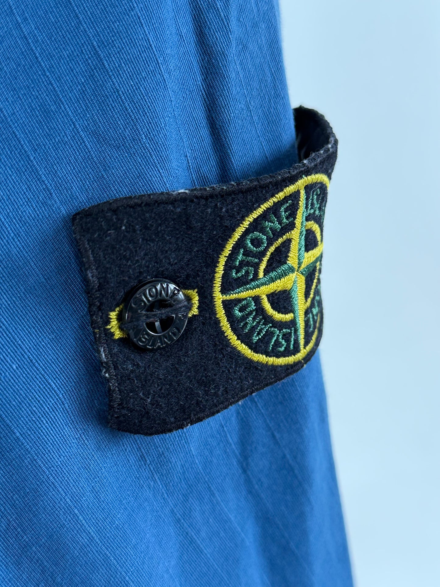 Stone Island AW2020 1/4 Zip Ripstop smock overshirt (S)