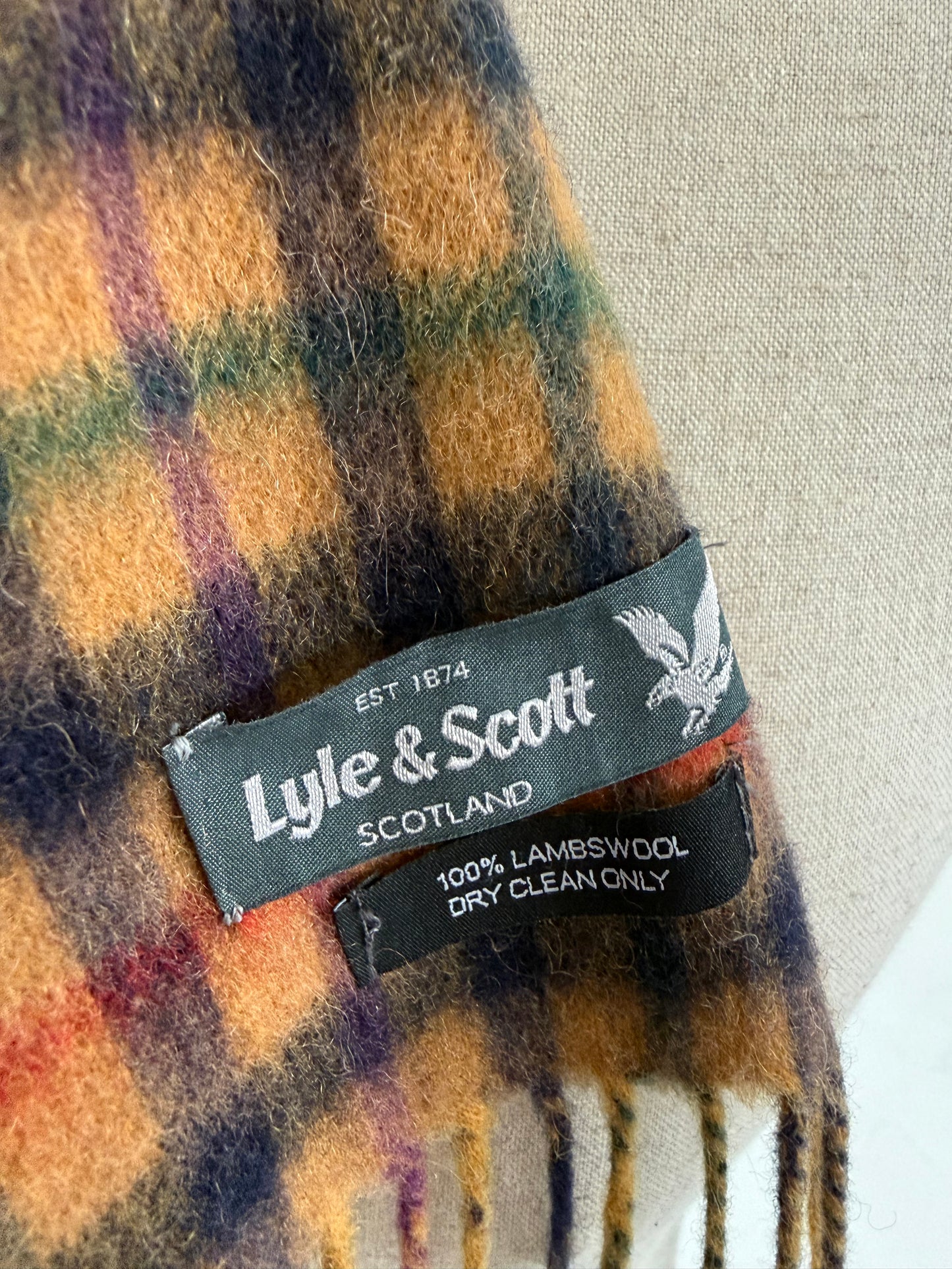 Lyle & Scott 100% Lambswool scarf
