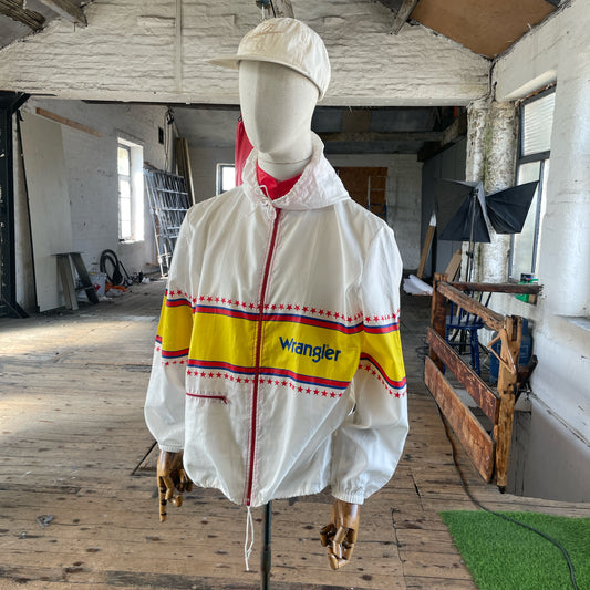 1980s Wrangler windbreaker jacket (L)