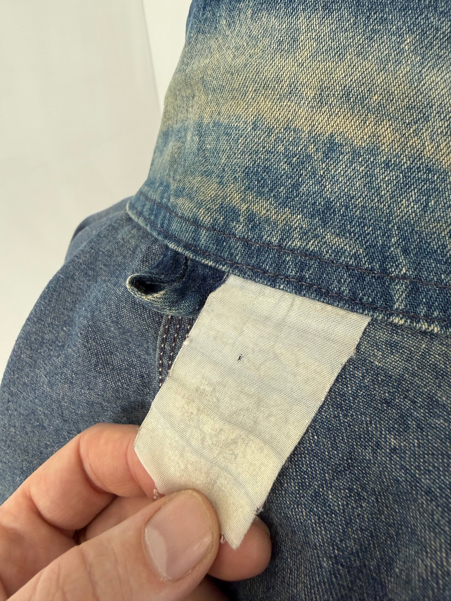 1989 Carhartt 100th Anniversary denim chore jacket Medium