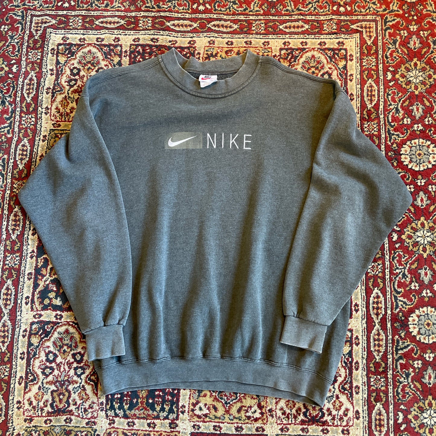 90s Nike sweatshirt Made in USA (XL)