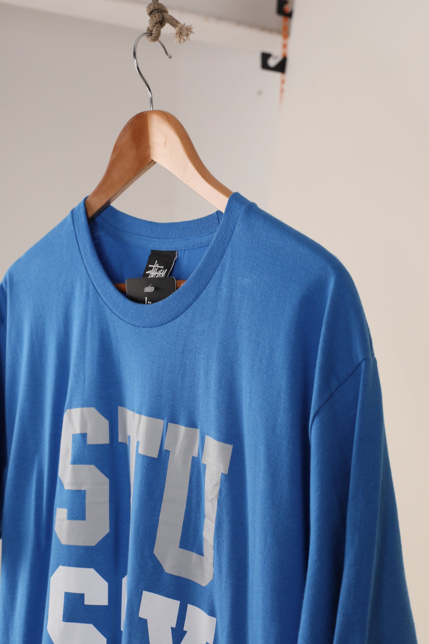 Deadstock Stussy + 80 tee - blue (M,L,XL)
