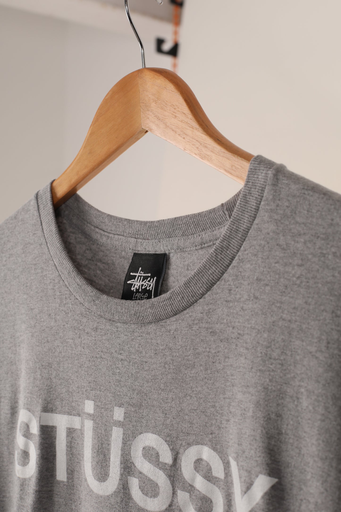 Deadstock Stussy No 4 Check tee (M,L,XL)