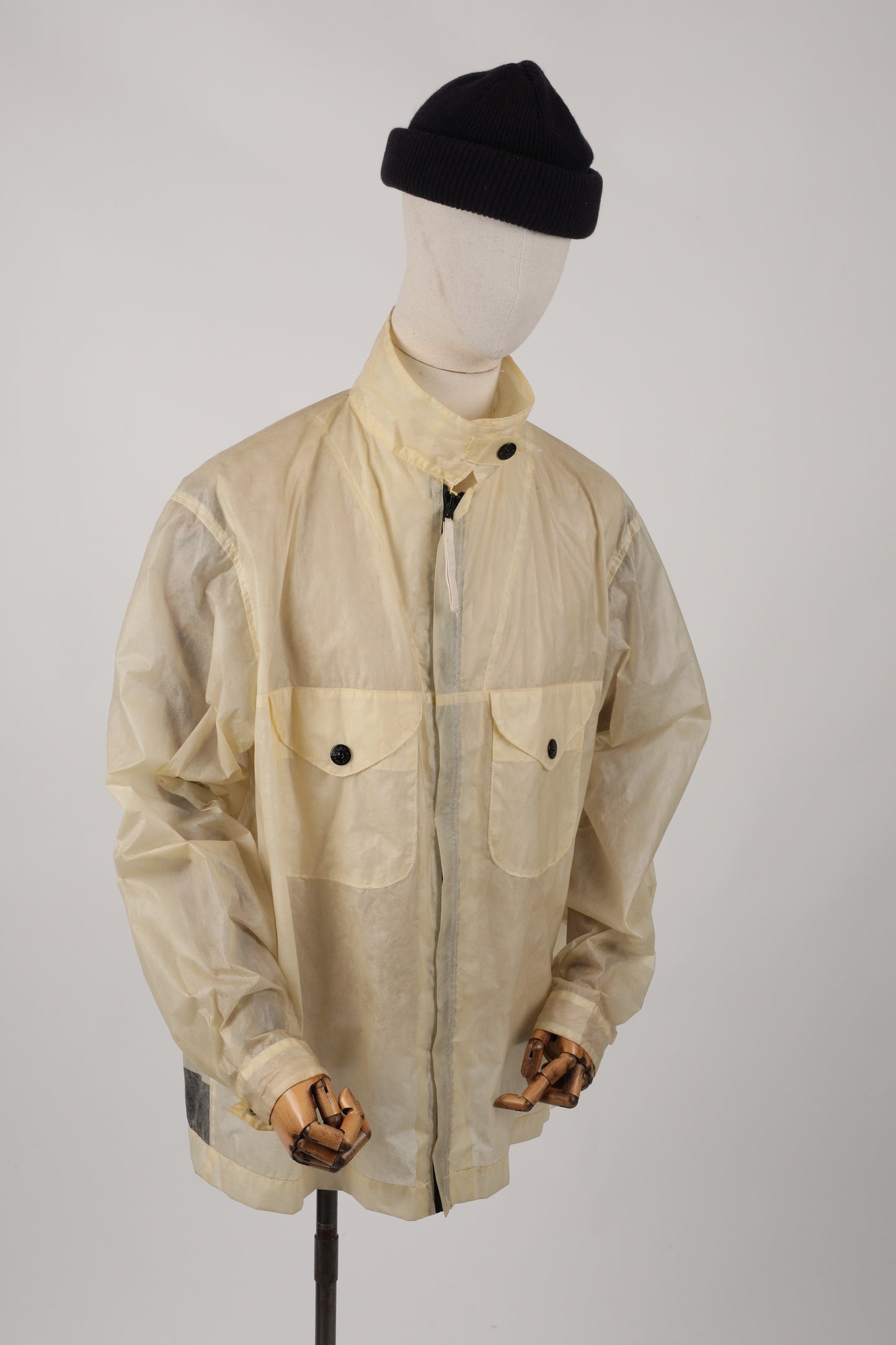 2000 Stone Island laminated paper jacket (XXL)
