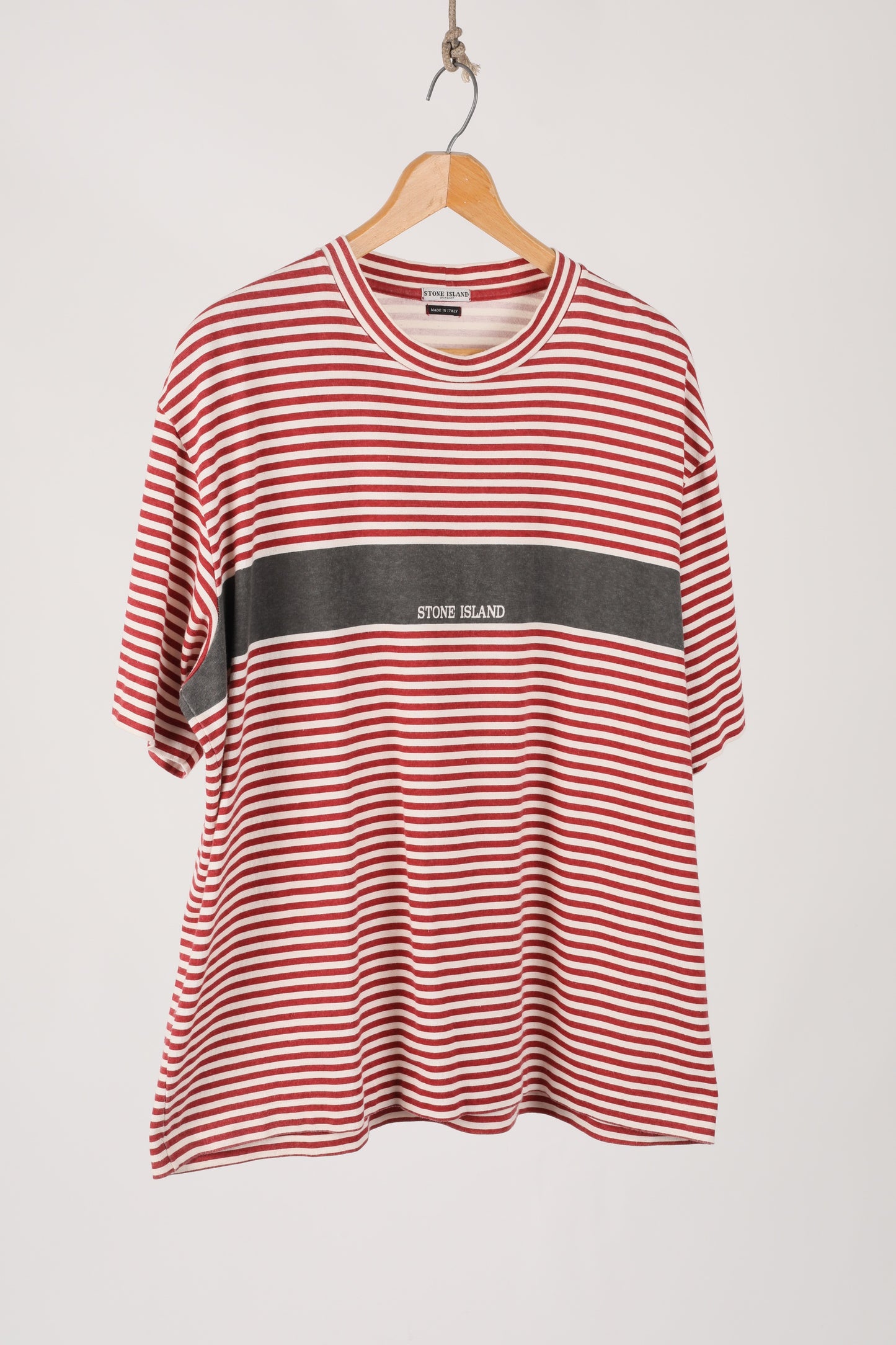 2004 Stone Island Marina stripe tshirt (XXL)