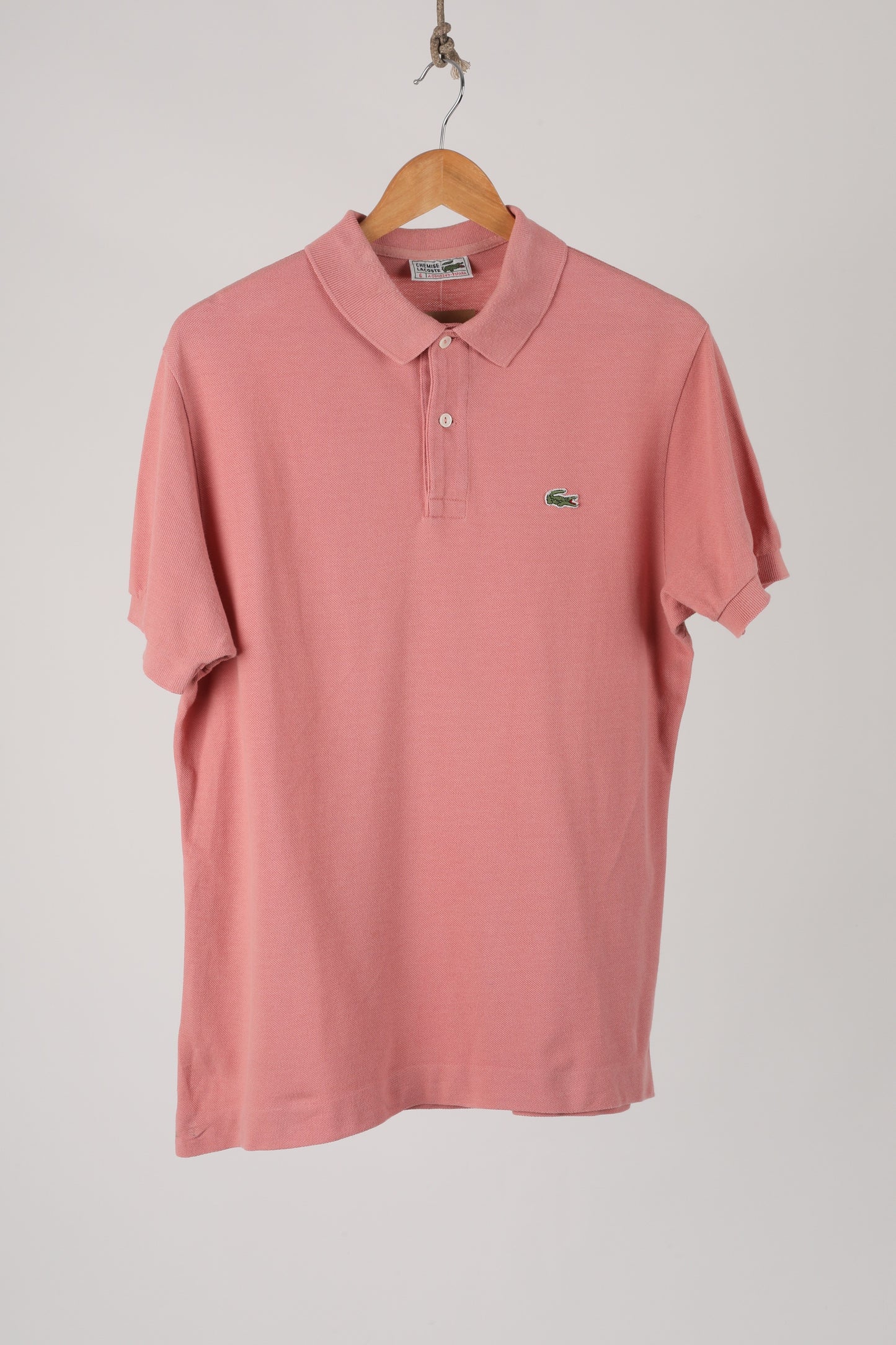 1990s Chemise Lacoste pique cotton polo shirt (6)