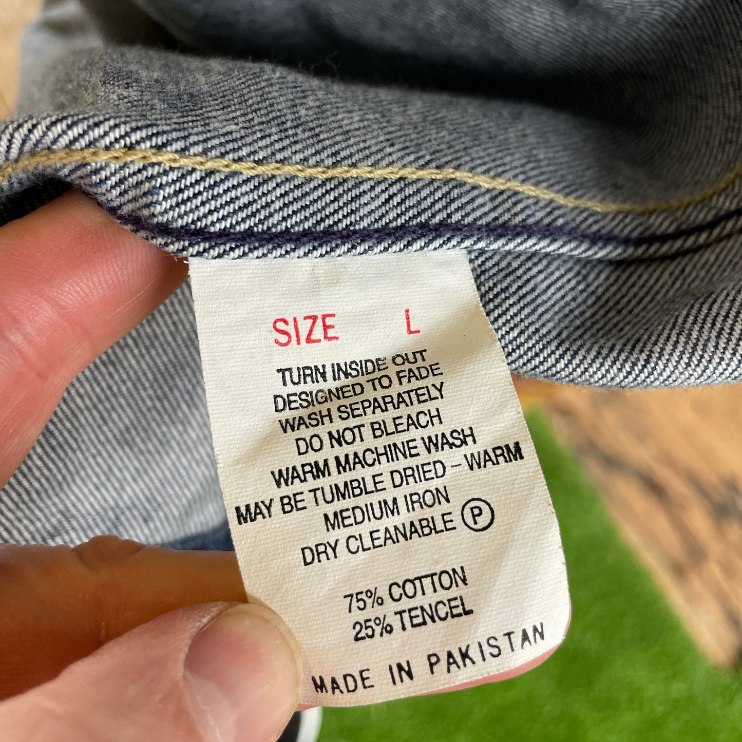 Levi’s Engineered ‘Twisted’ denim jacket (L)