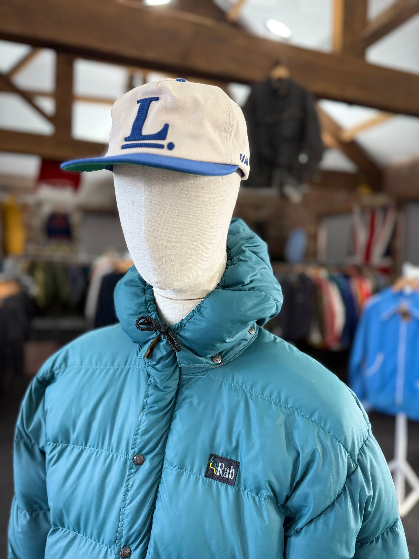 Vintage 90s Rab Pertex Duck down puffer jacket