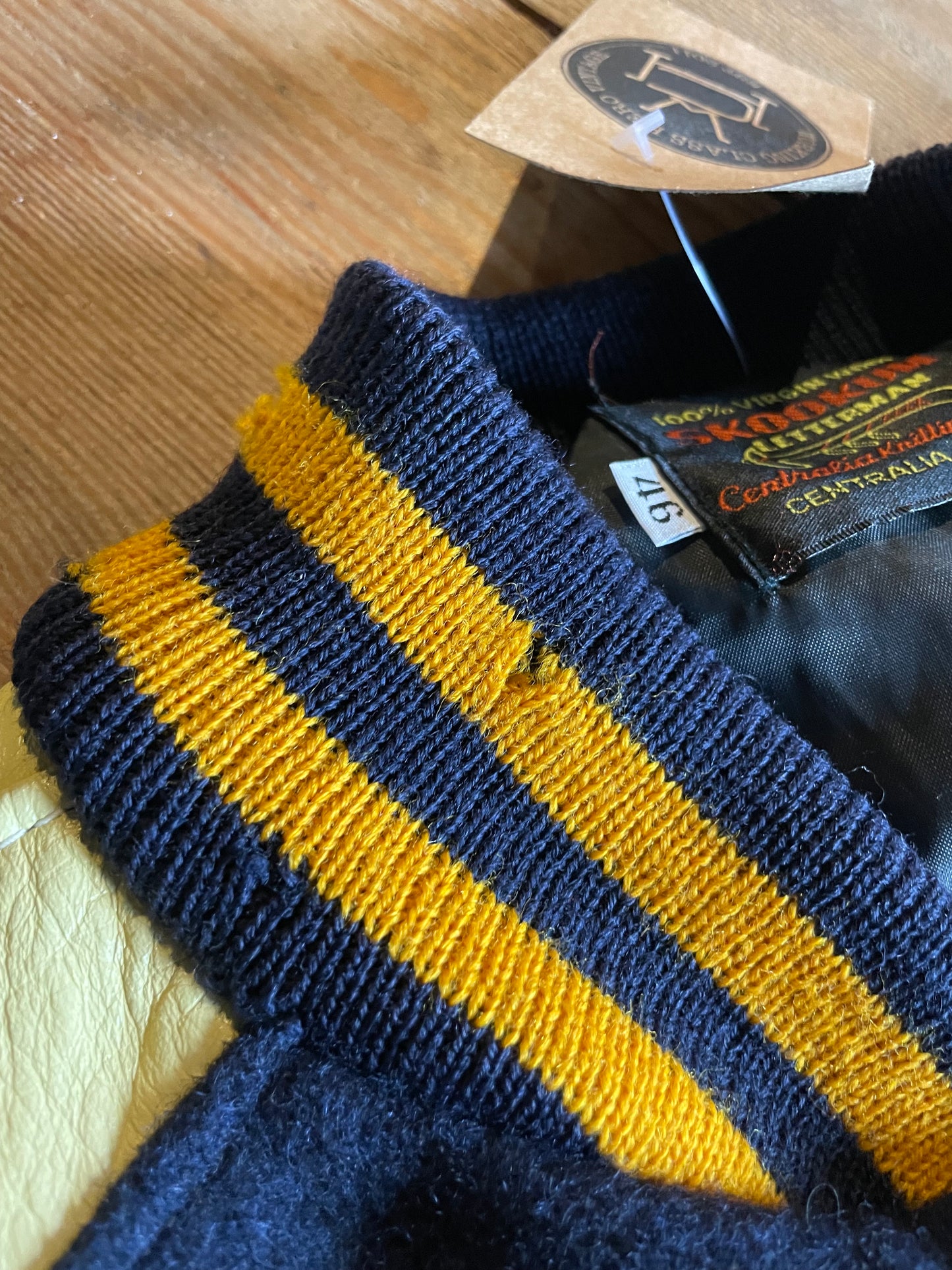 Vintage Skookum Letterman varsity jacket - 46 (XL)