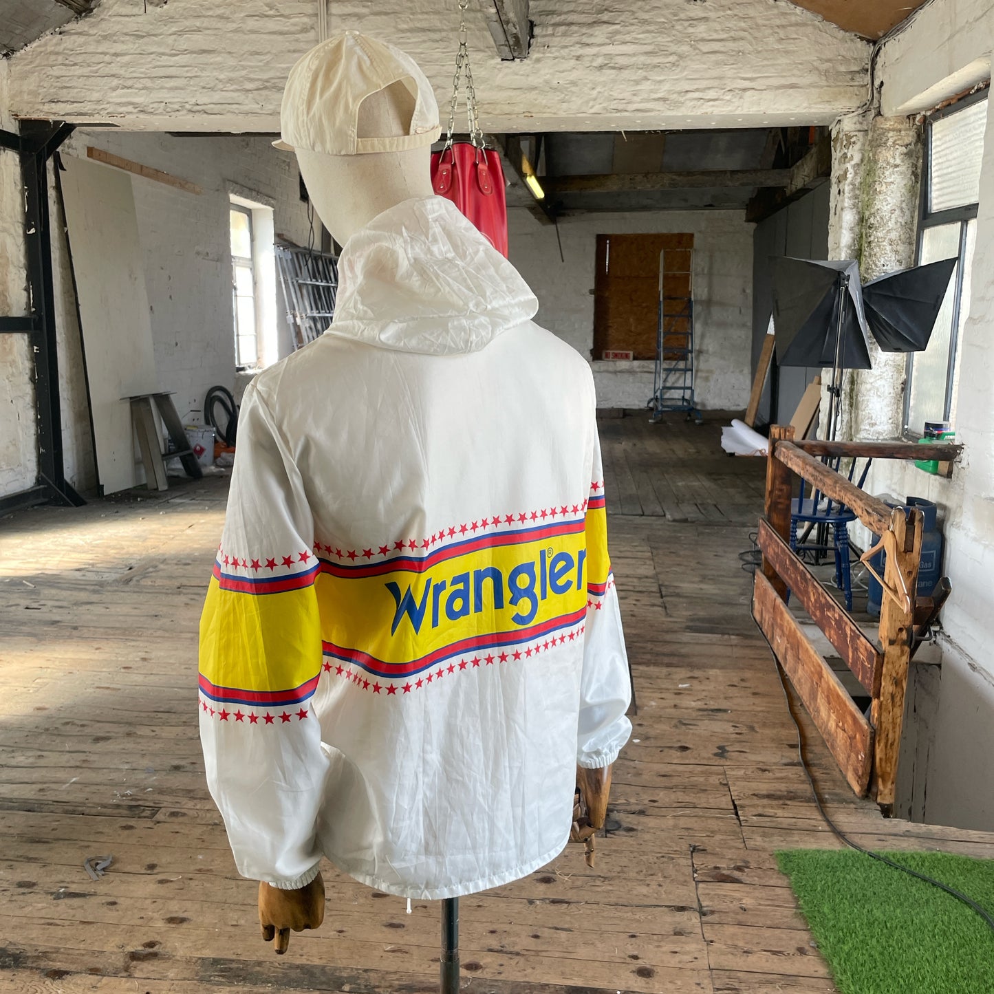 1980s Wrangler windbreaker jacket (L)