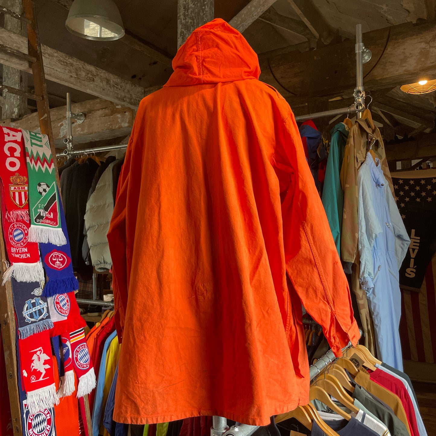 Vintage Swedish overdyed snow smock