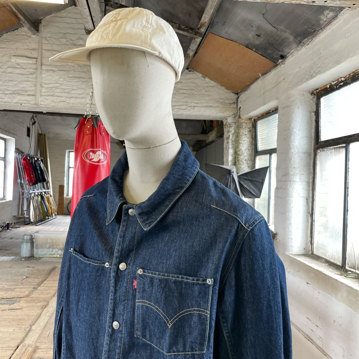 Levi’s Engineered ‘Twisted’ denim jacket (L)