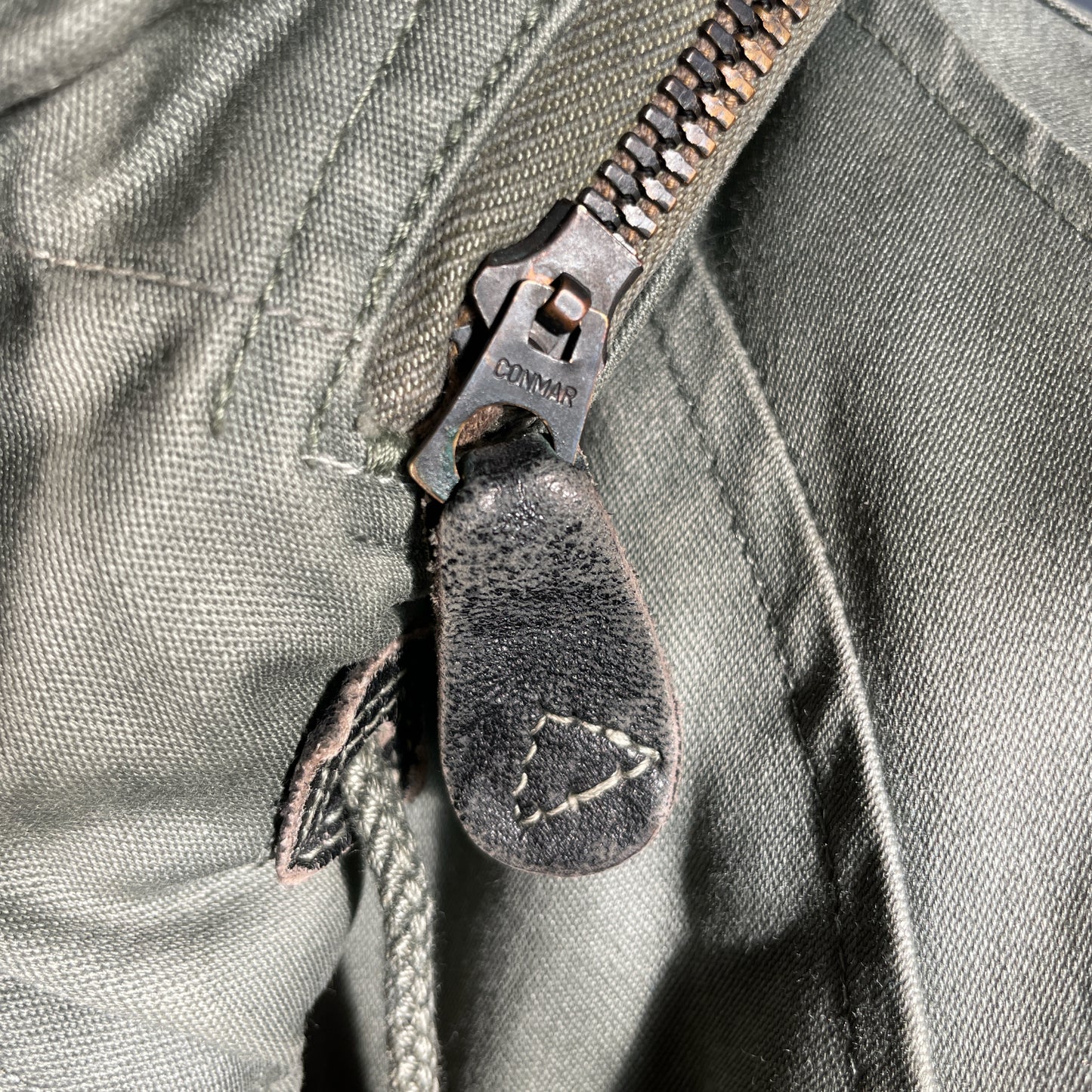 1956 dated U.S Airforce OG-107 Sateen deck jacket - (M)