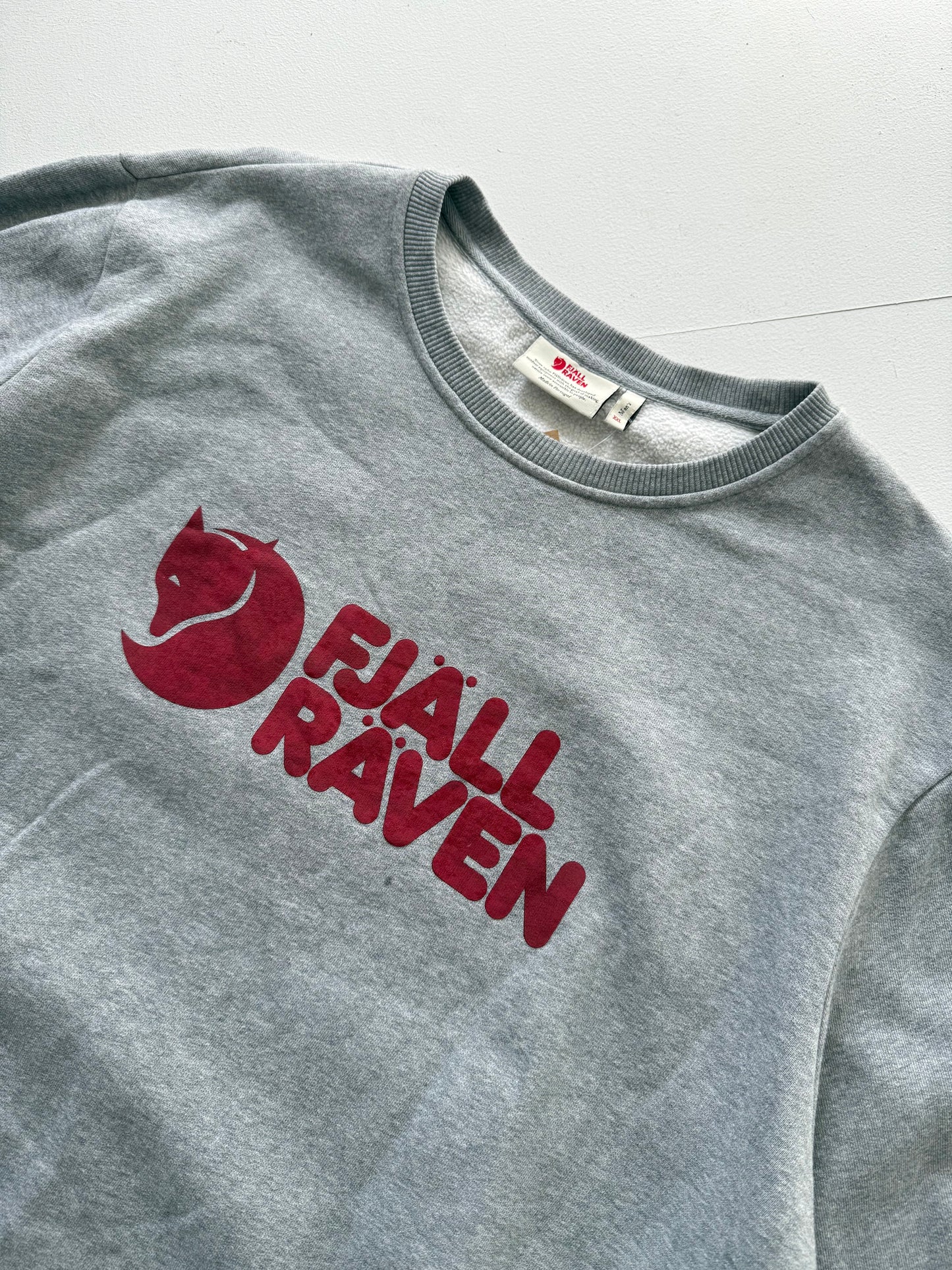 Fjällräven Logo sweater - Grey (XXL)