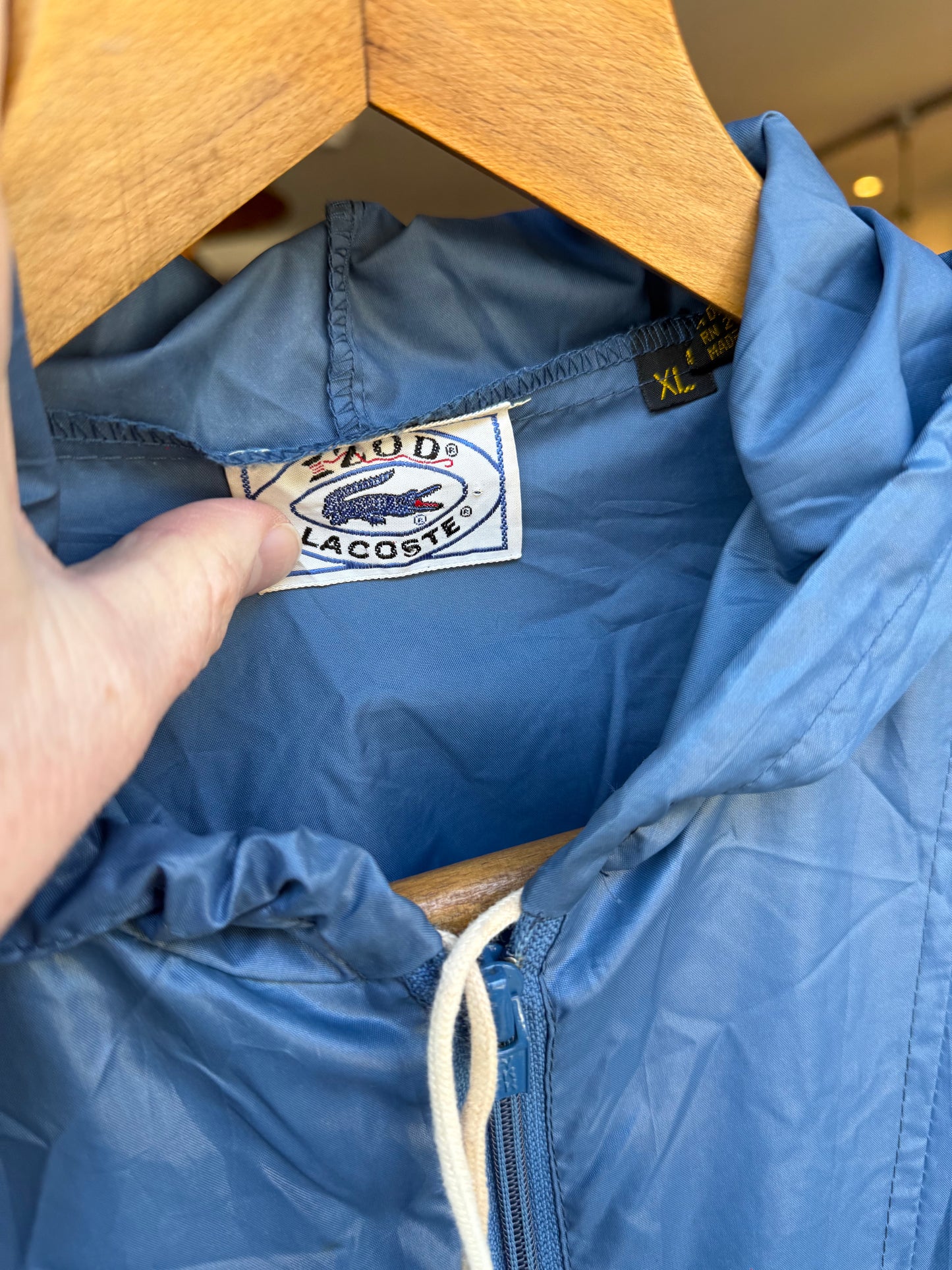 1980s Izod Lacoste windbreaker (XL)