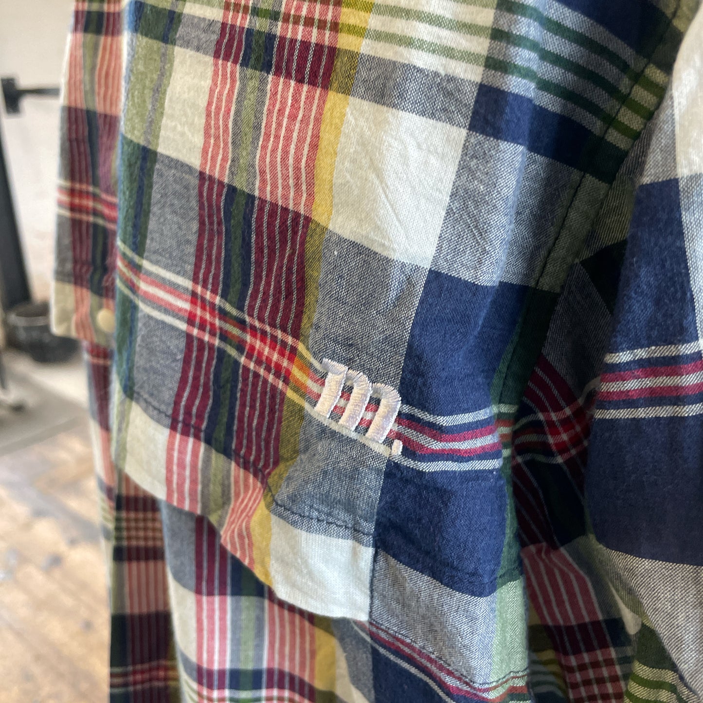 Manastash Madras check overshirt