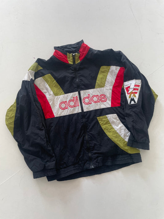 Rare 90s Adidas Team Olympic track jacket windbreaker (M)
