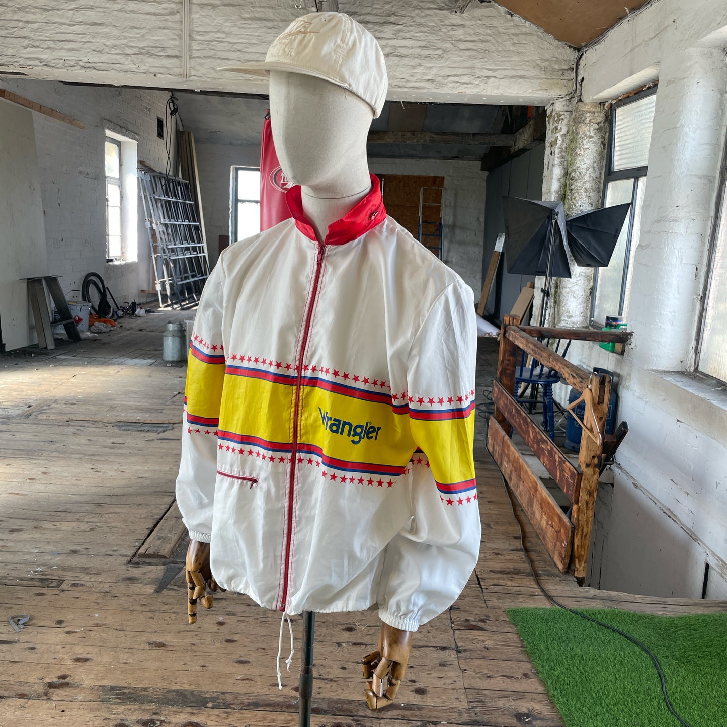1980s Wrangler windbreaker jacket (L)