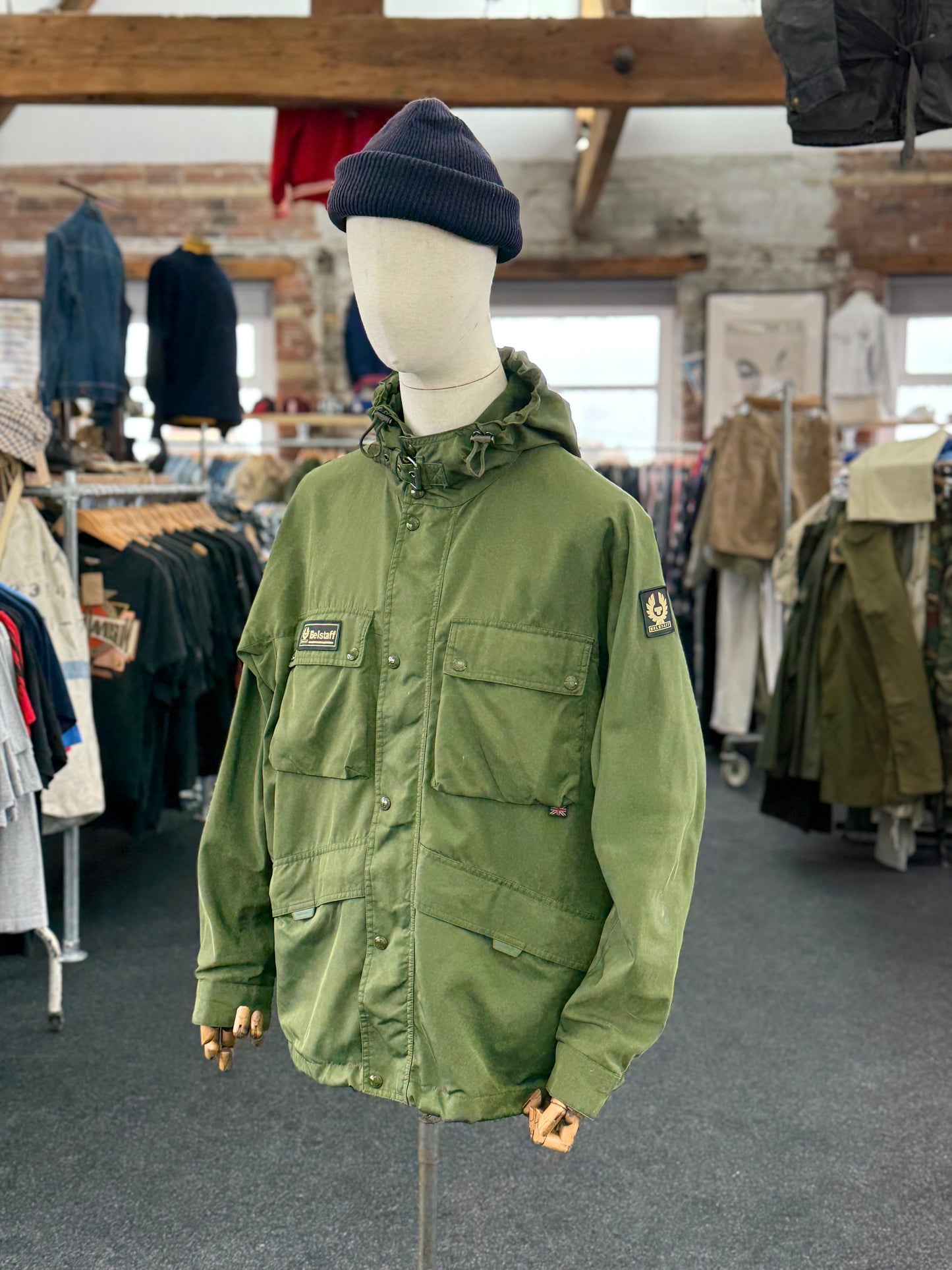 Belstaff Dual Parka - Rifle Green (UK 40)